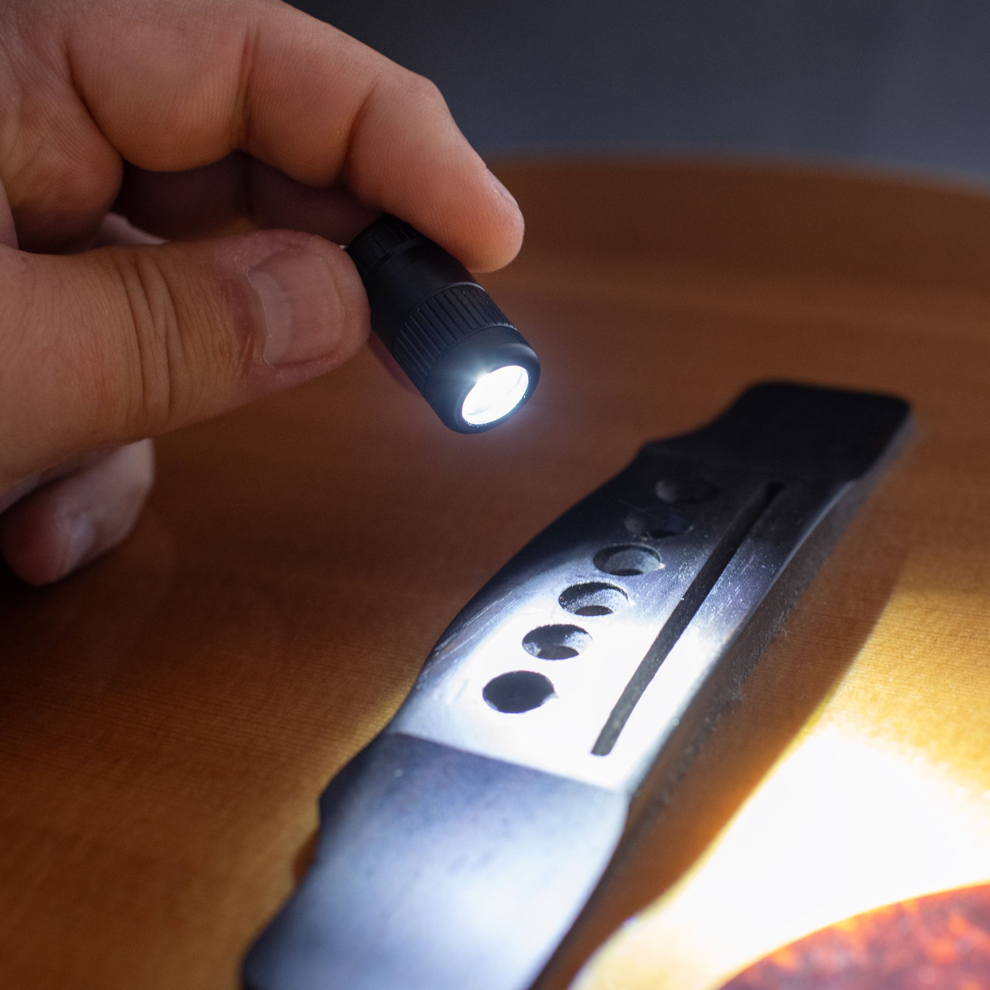 High-Beam Flashlight for OptiVISOR