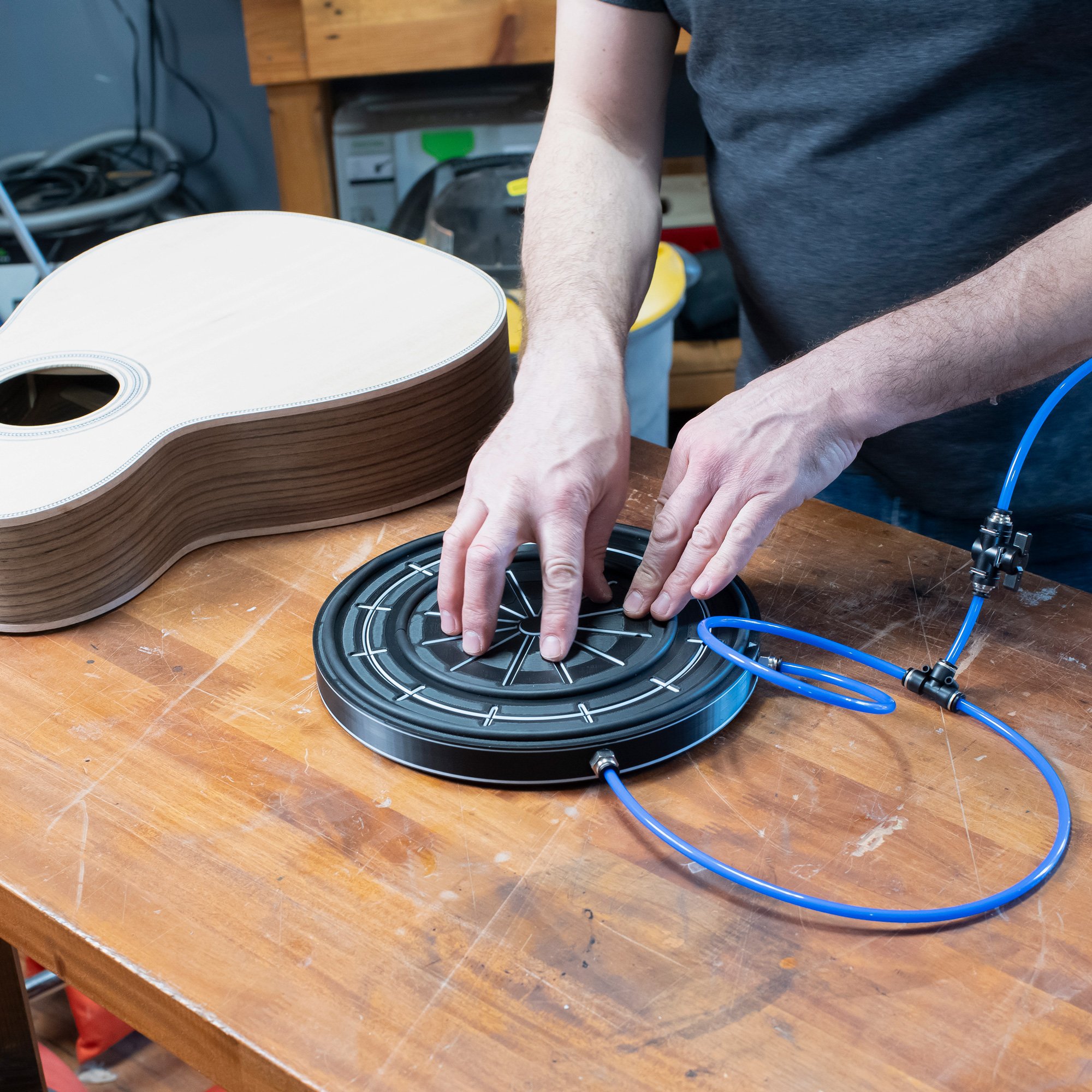 Double-sided Bench Vacuum Clamp