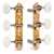 LIMITED EDITION Prototype Sloane Classical Tuners with Aluminum Rollers, Leaf Baseplate, Pearloid Knobs
