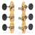 LIMITED EDITION Prototype Sloane Classical Tuners with Aluminum Rollers, Deco Baseplate, Ebony Knobs