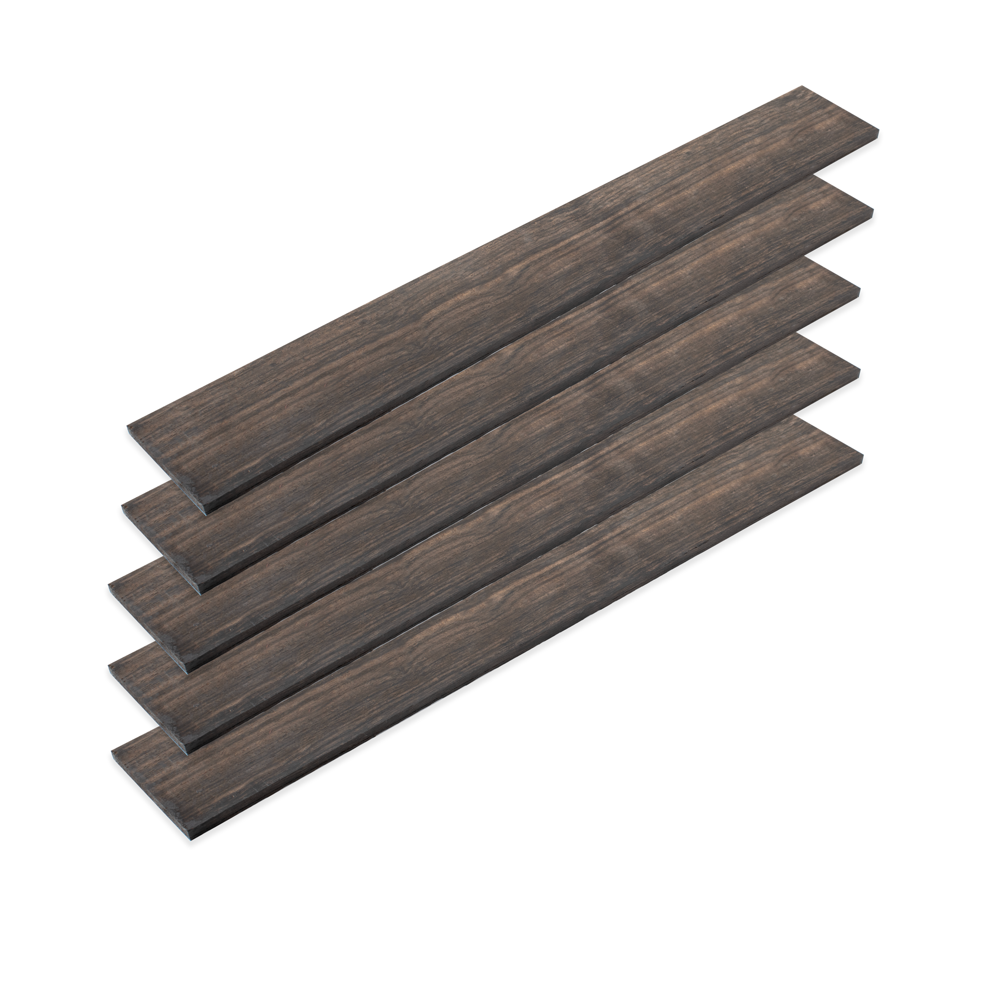 Ebony Fingerboard Economy Packs, 5 Pack, B/C, Unsanded