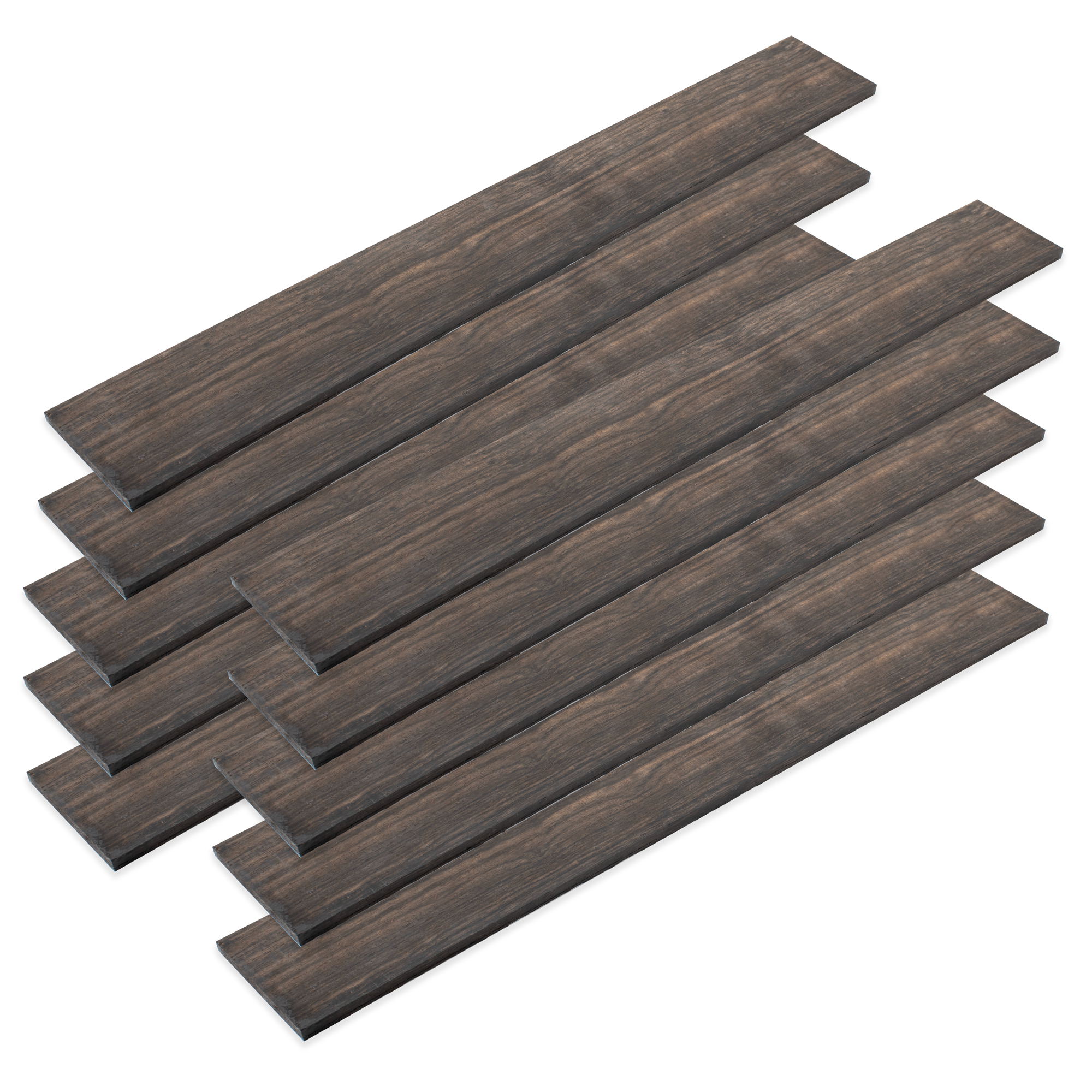 Ebony Fingerboard Economy Packs, 10 Pack, B/C, Unsanded