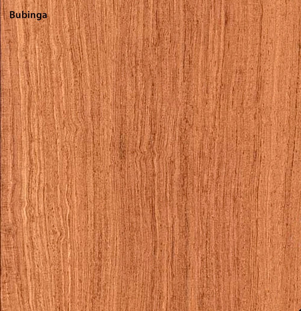 Sawmill Specials - Fingerboard Blanks, AAA Bubinga, for Guitar, Sanded
