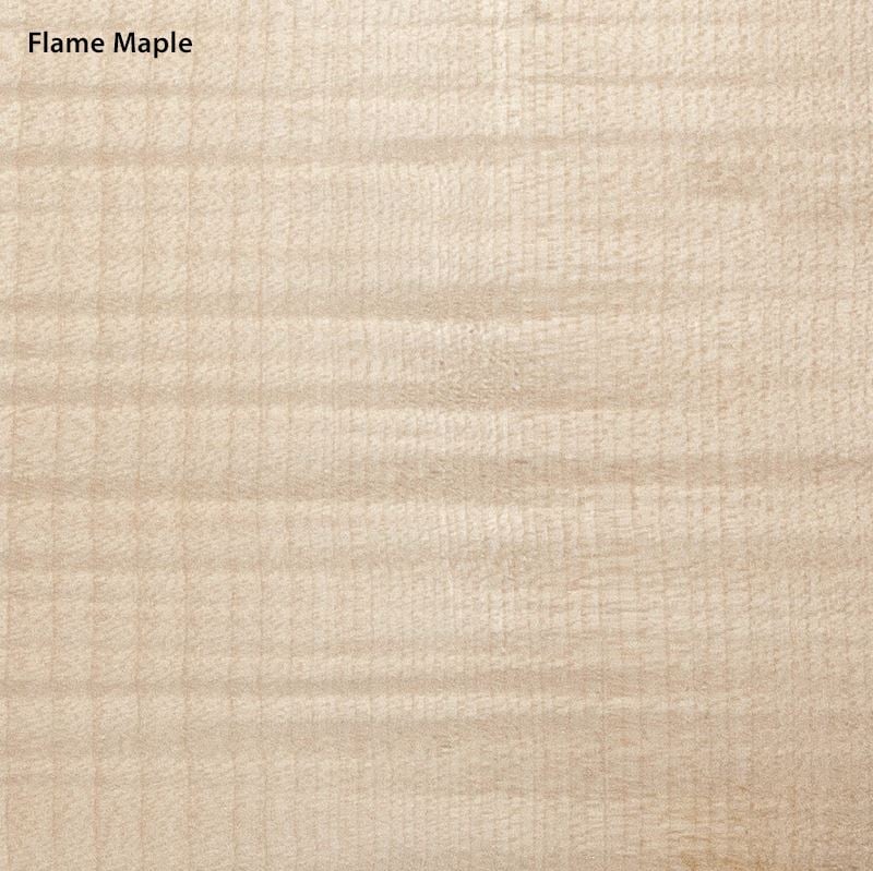 Peghead Overlay Veneer, Flame Maple