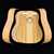 Jumbo-45 Acoustic Guitar Kit with Torrefied Red Spruce and Mahogany - 101