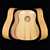Jumbo-45 Acoustic Guitar Kit with Torrefied Red Spruce and Mahogany - 106