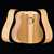 Jumbo-45 Acoustic Guitar Kit with Torrefied Red Spruce and Mahogany - 130
