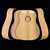Jumbo-45 Acoustic Guitar Kit with Torrefied Red Spruce and Mahogany - 134