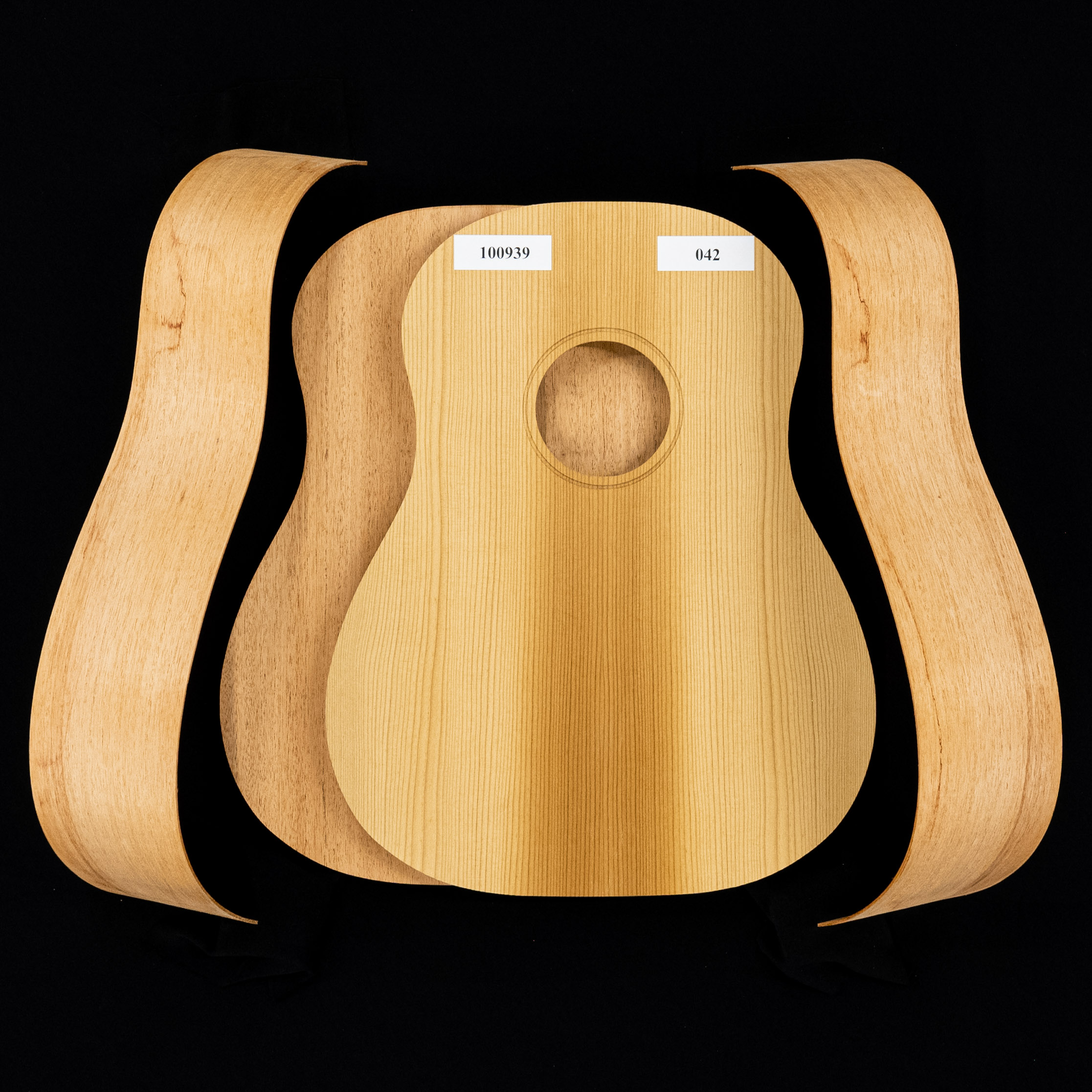 Jumbo-45 Acoustic Guitar Kit with Torrefied Red Spruce and Mahogany - 042 Jumbo-45 Acoustic Guitar Kit with Torrefied Red Spruce and Mahogany - 042