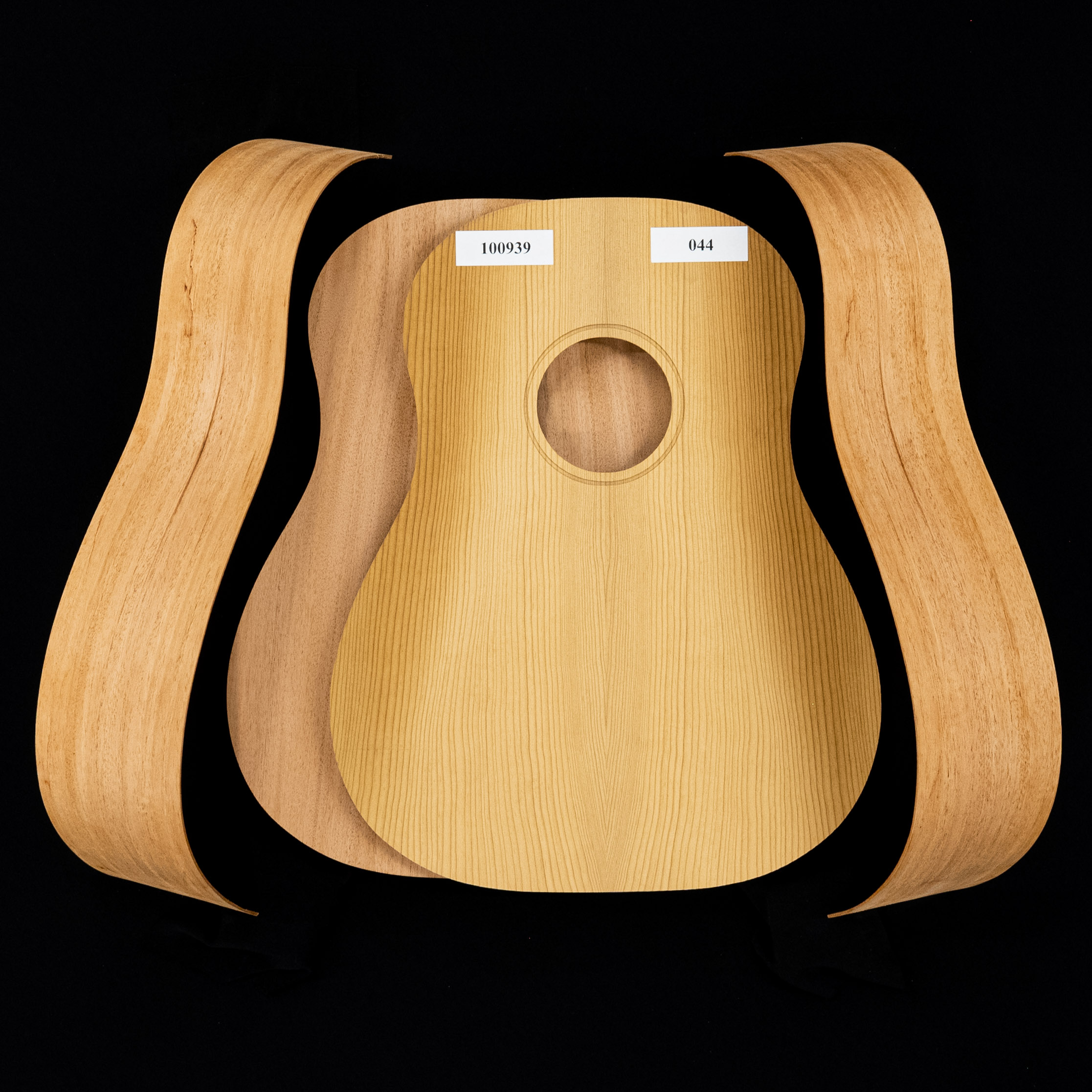 Jumbo45 Acoustic Guitar Kit with Torrefied Red Spruce and Mahogany 044 StewMac