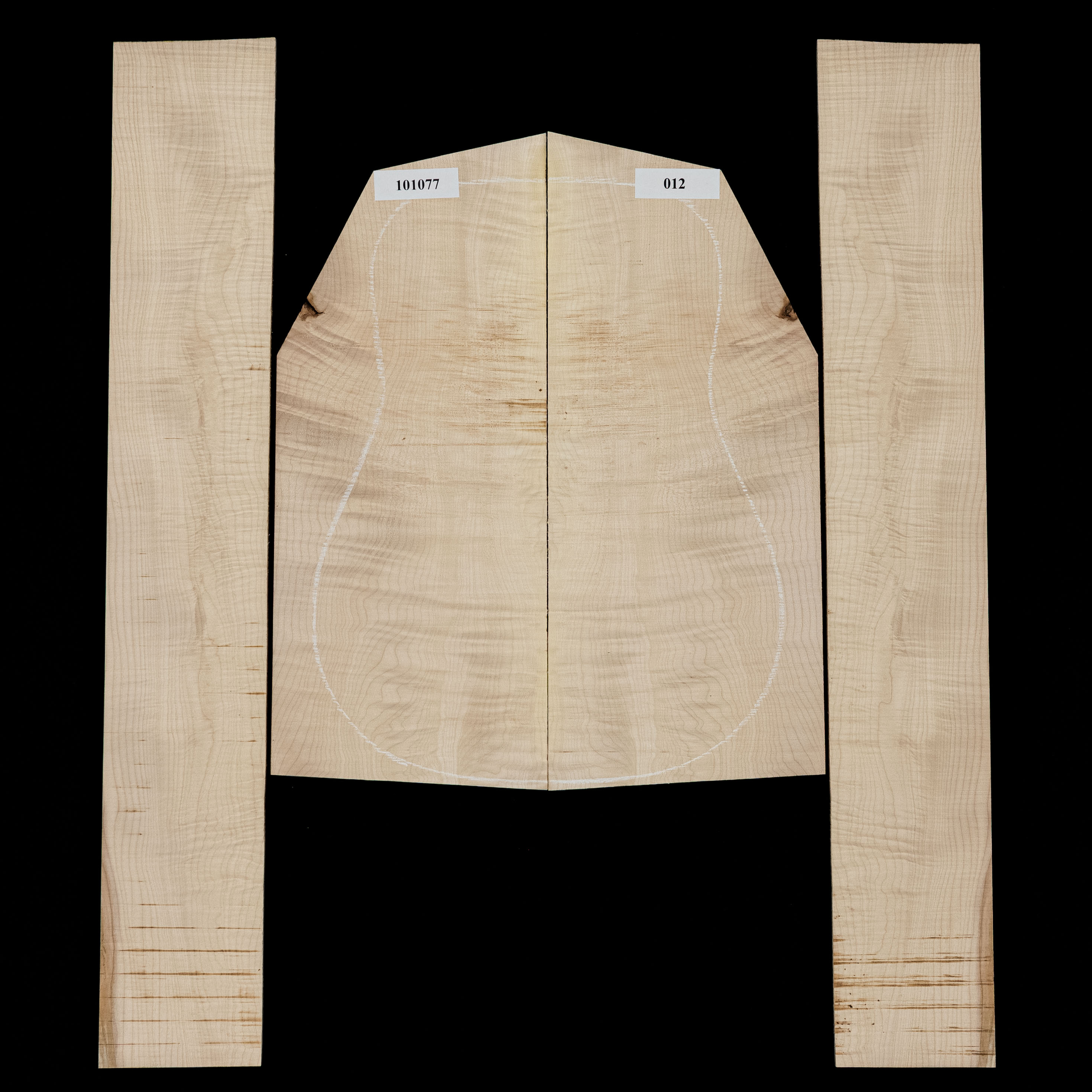Flame big leaf maple back side set 012 stewmac