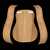 Figured Sapele Joined Back + Bent Side Set for Dreadnought Guitar - 010