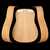 Pomelle Sapele Joined Back + Bent Side Set for Dreadnought Guitar - 028