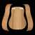 Figured Sapele Joined Back + Bent Side Set for Dreadnought Guitar - 009