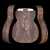 Wild Grain East Indian Rosewood Joined Back + Bent Side Set for OM Guitar - 058