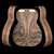 Wild Grain East Indian Rosewood Joined Back + Bent Side Set for OM Guitar - 061