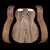 Wild Grain East Indian Rosewood Joined Back + Bent Side Set for OM Guitar - 068
