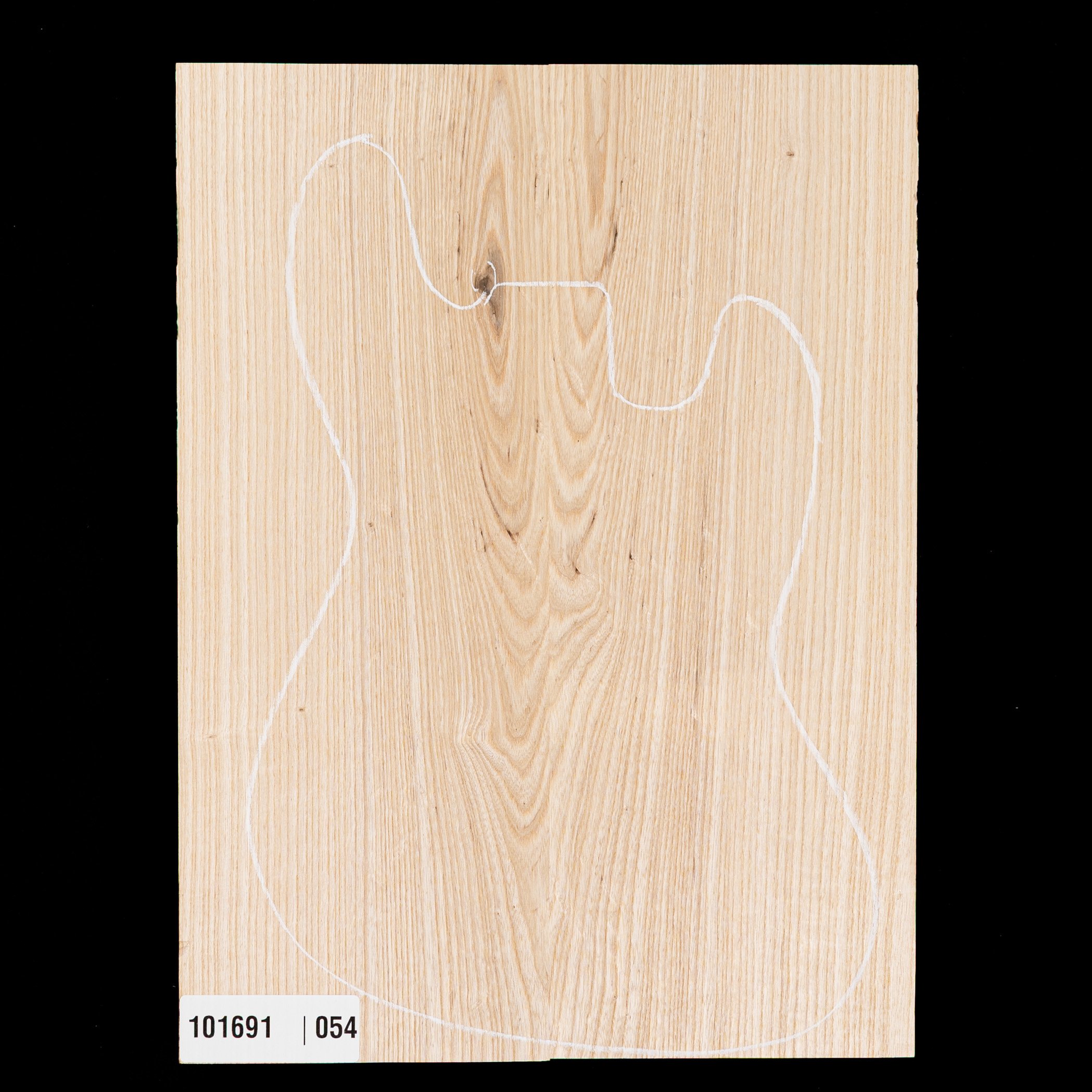 Swamp Ash Oversized Body Blank, 2-Piece (15.4 lb) - 054