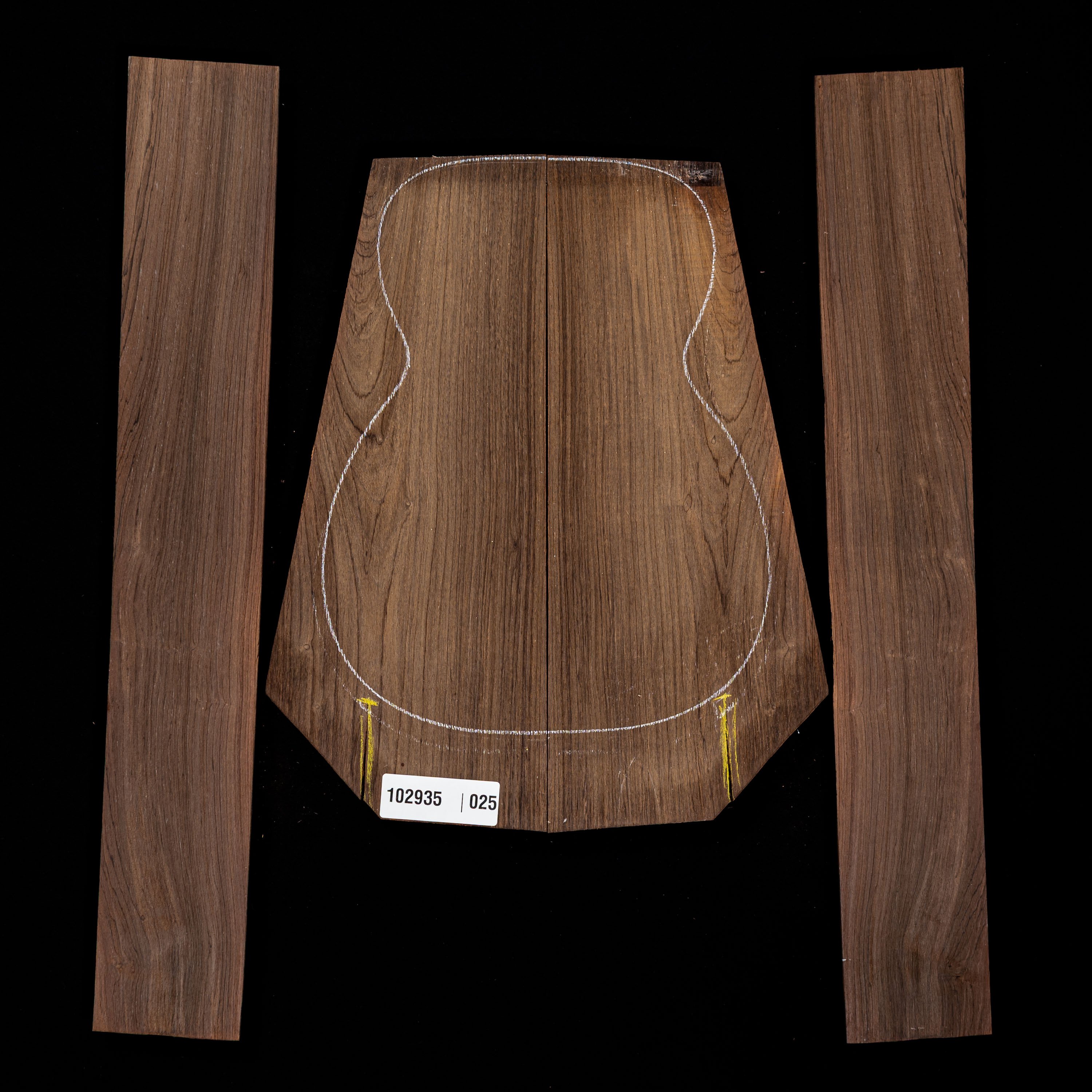 Brazilian Rosewood Back + Side Set - 025