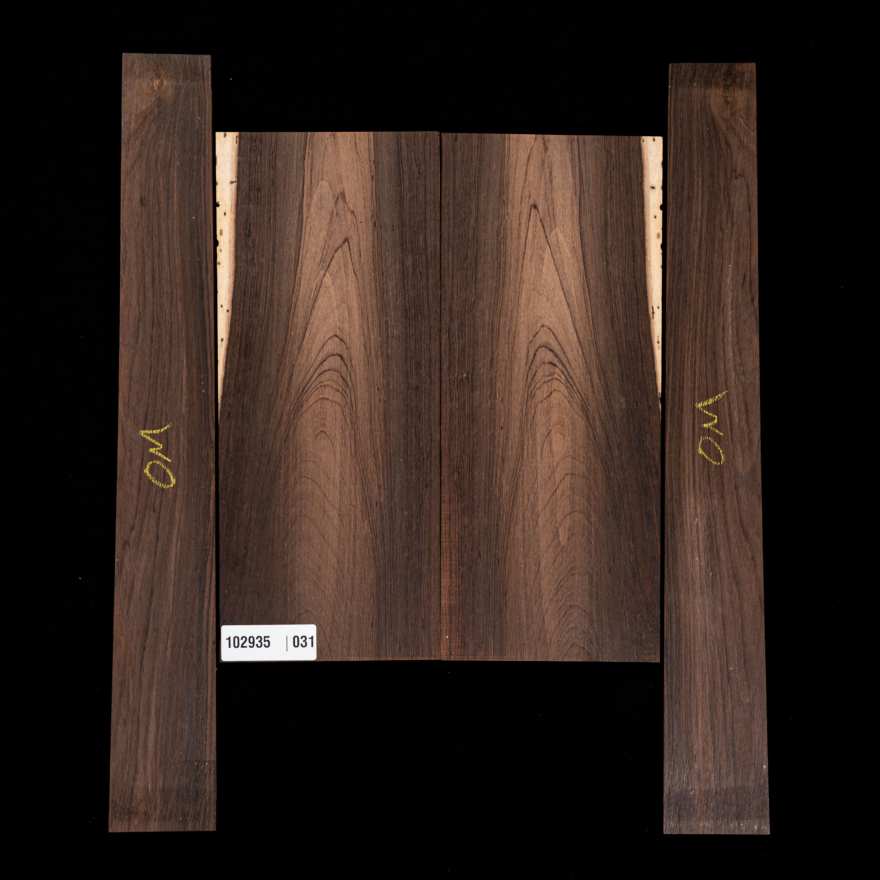 Brazilian Rosewood Back + Side Set - 031