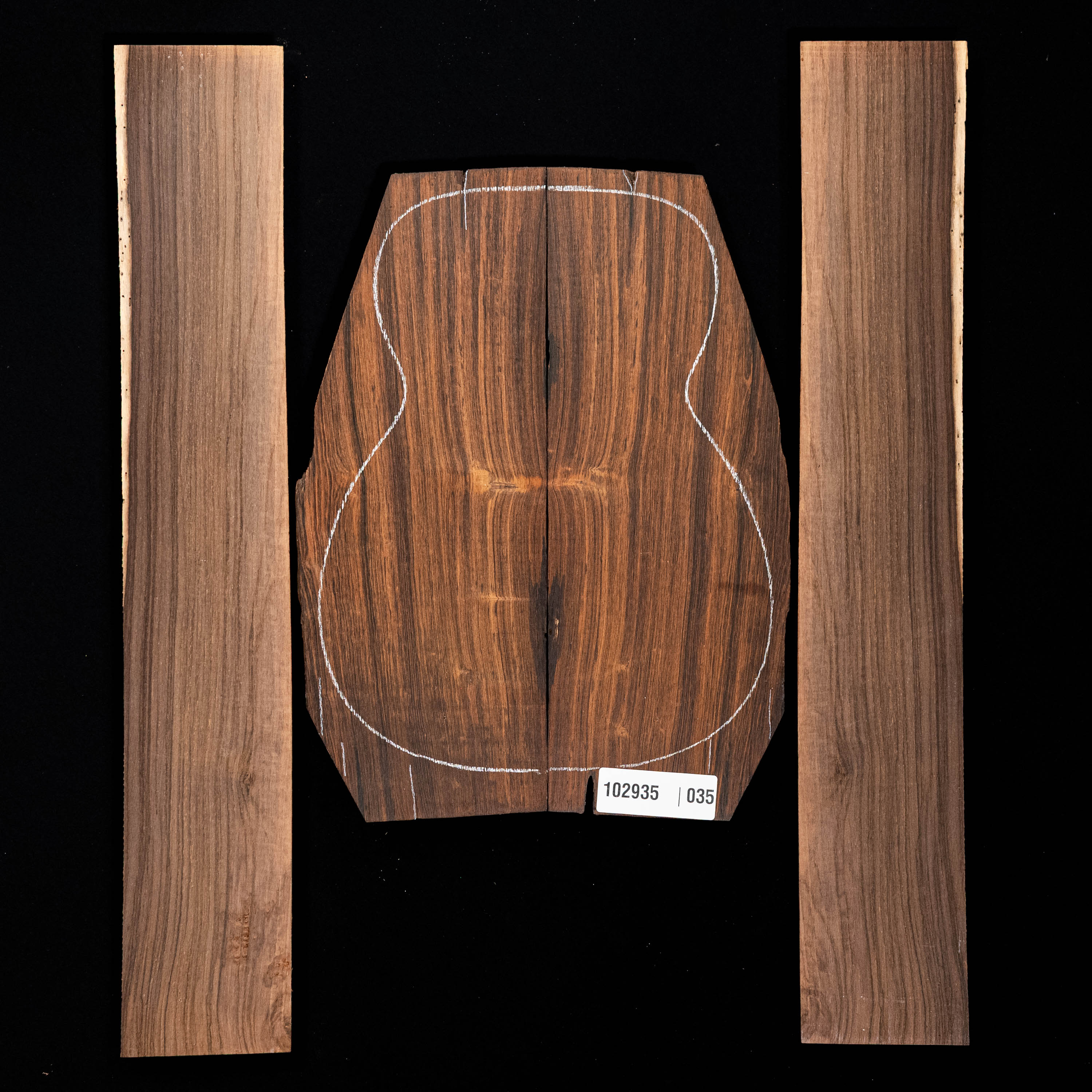 Brazilian Rosewood Back + Side Set - 035