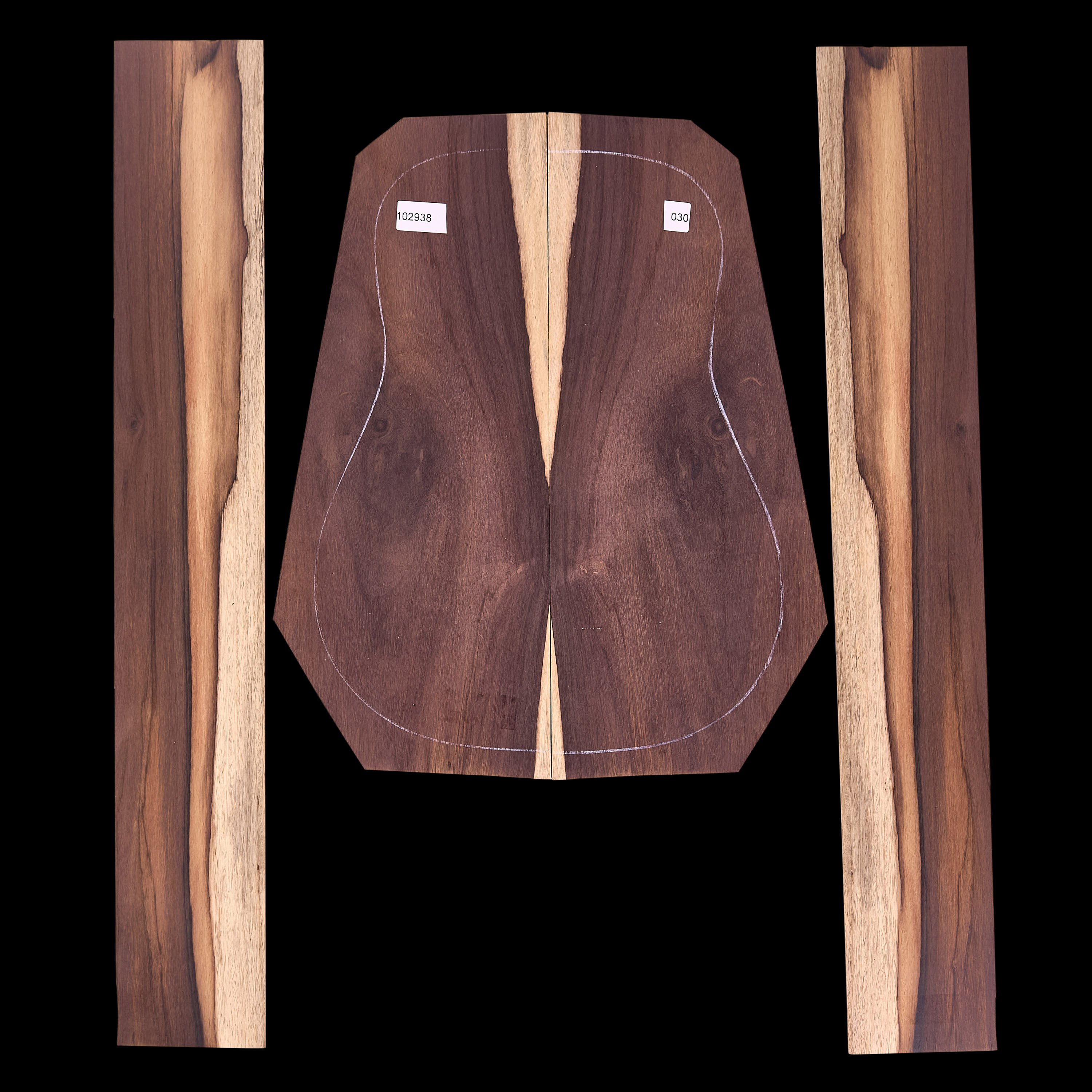 Brazilian Rosewood Back + Side Set - 030