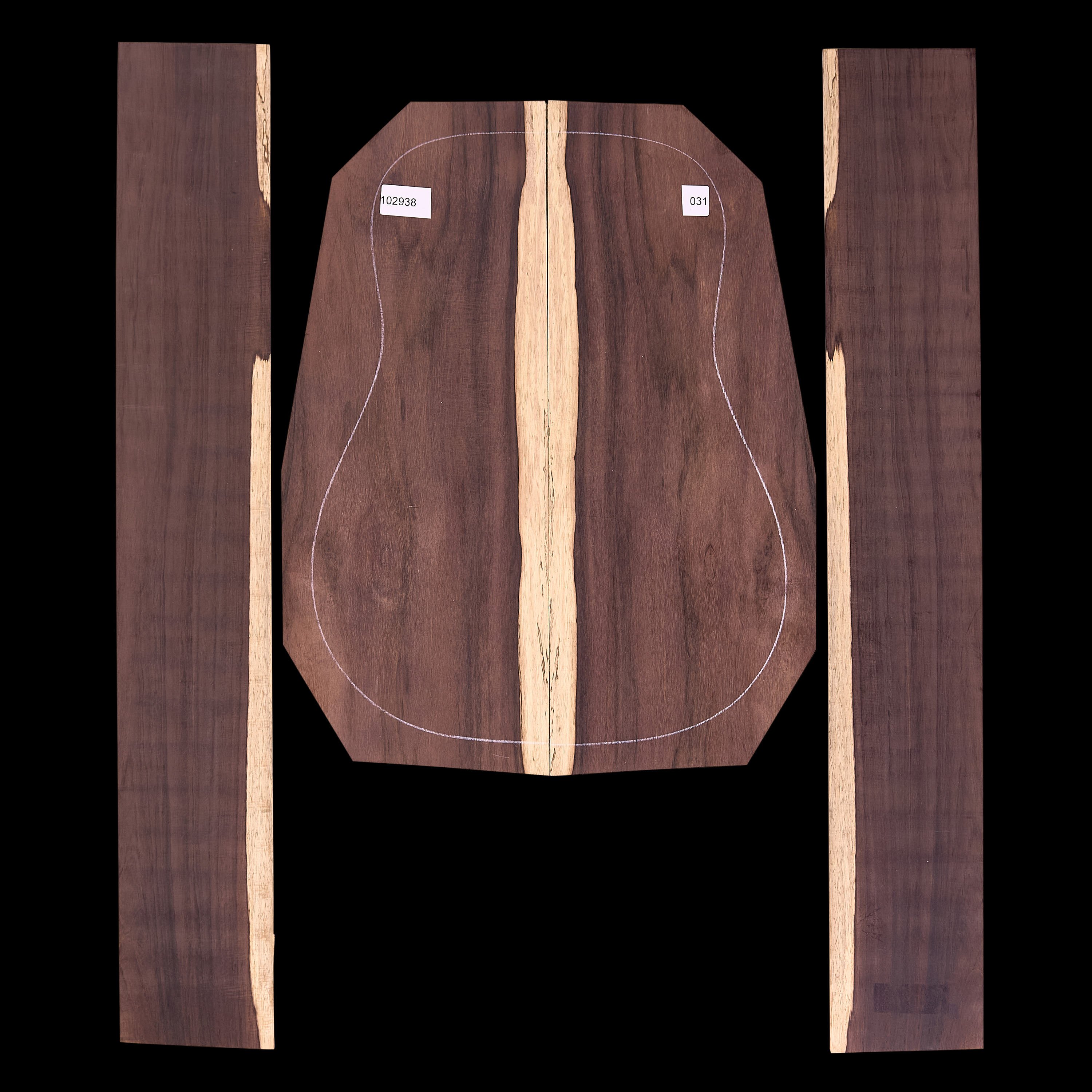 Brazilian Rosewood Back + Side Set - 031