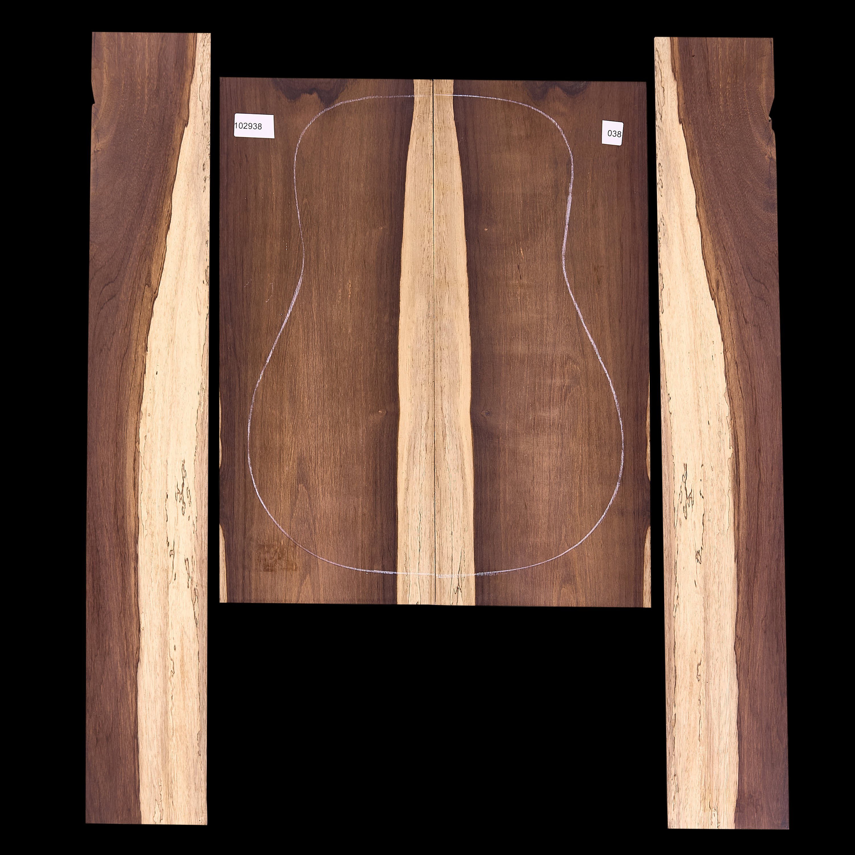Brazilian Rosewood Back + Side Set - 038