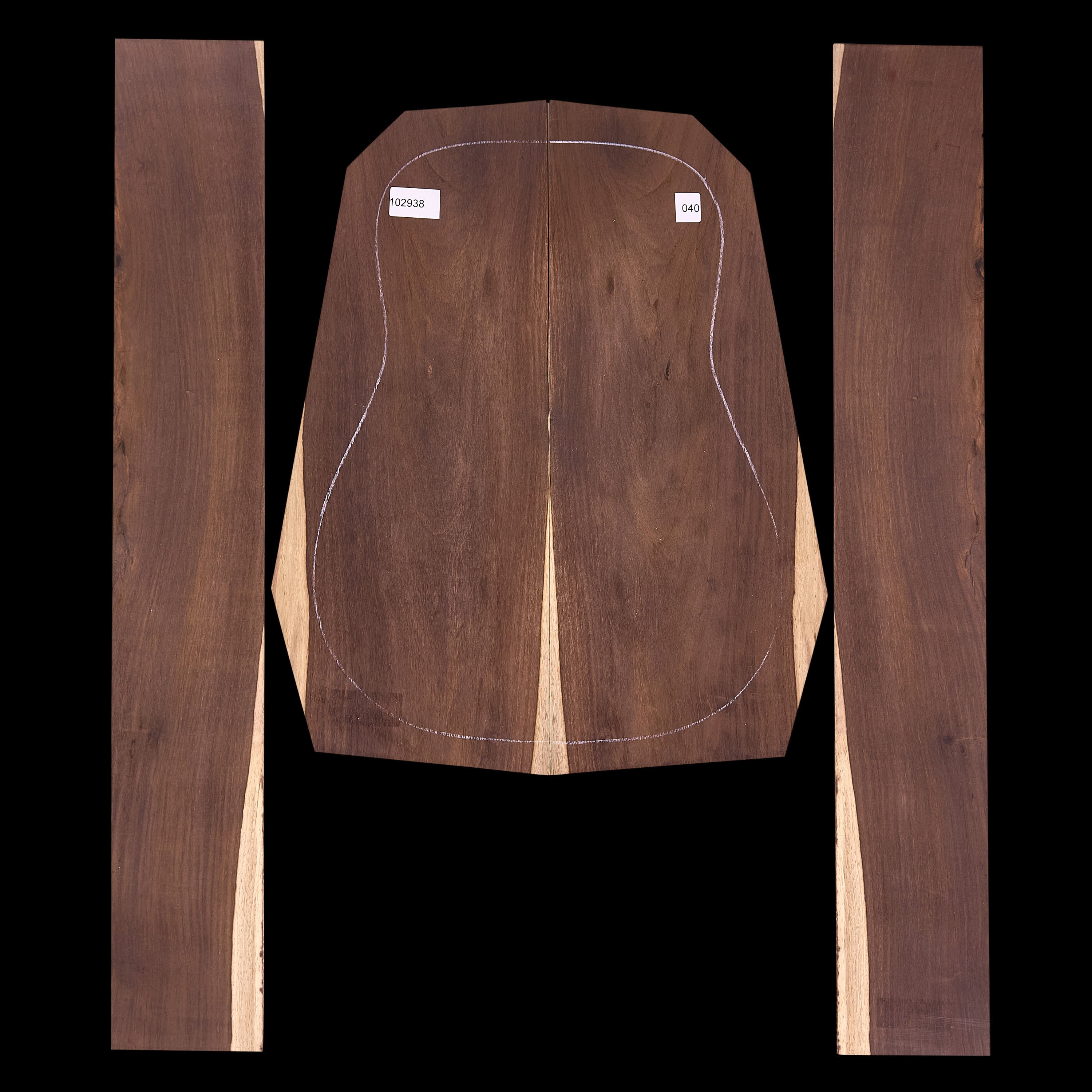 Brazilian Rosewood Back + Side Set - 040