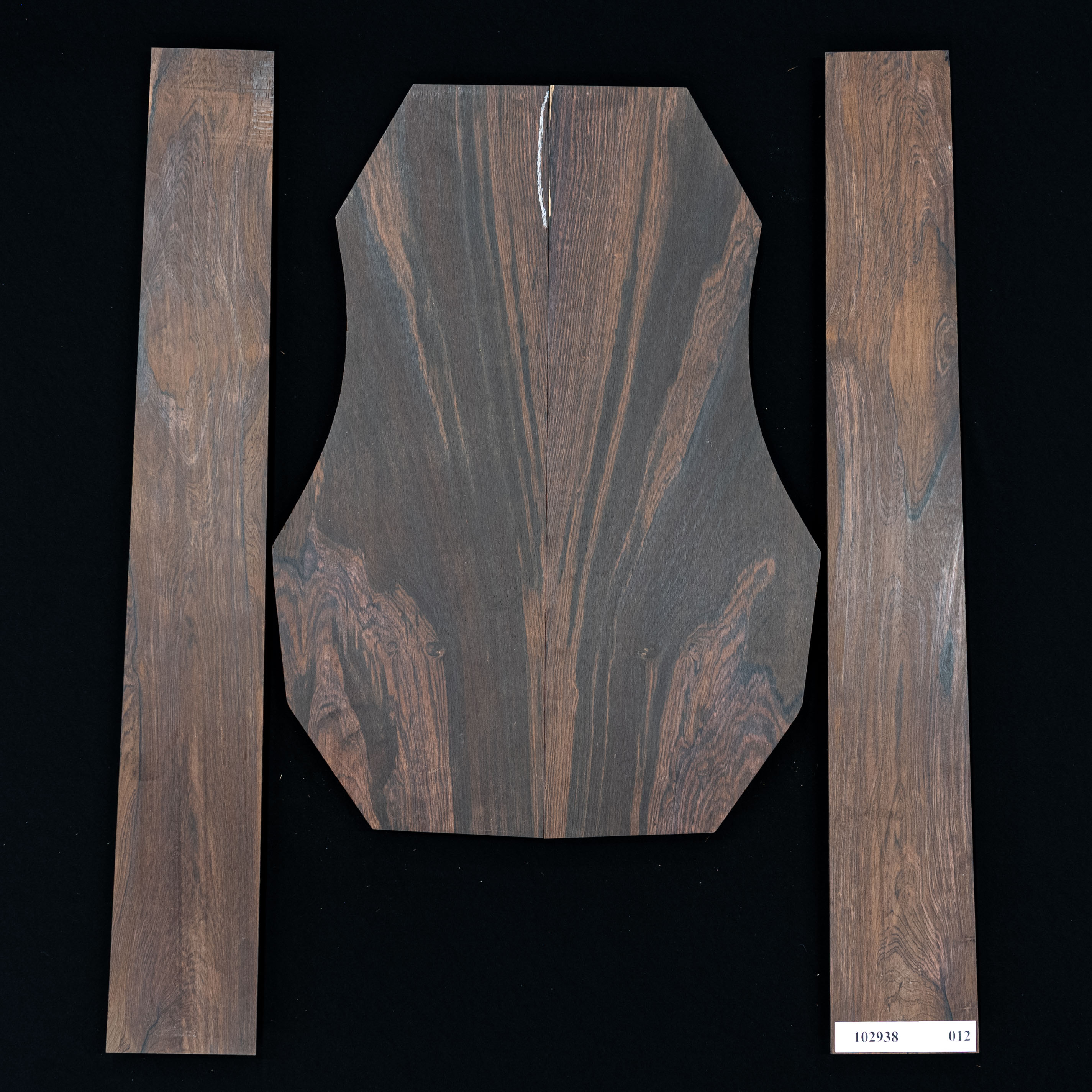 Brazilian Rosewood Back + Side Set - 012 - StewMac