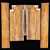High-Flame Koa Top + Back + Side Set - 003