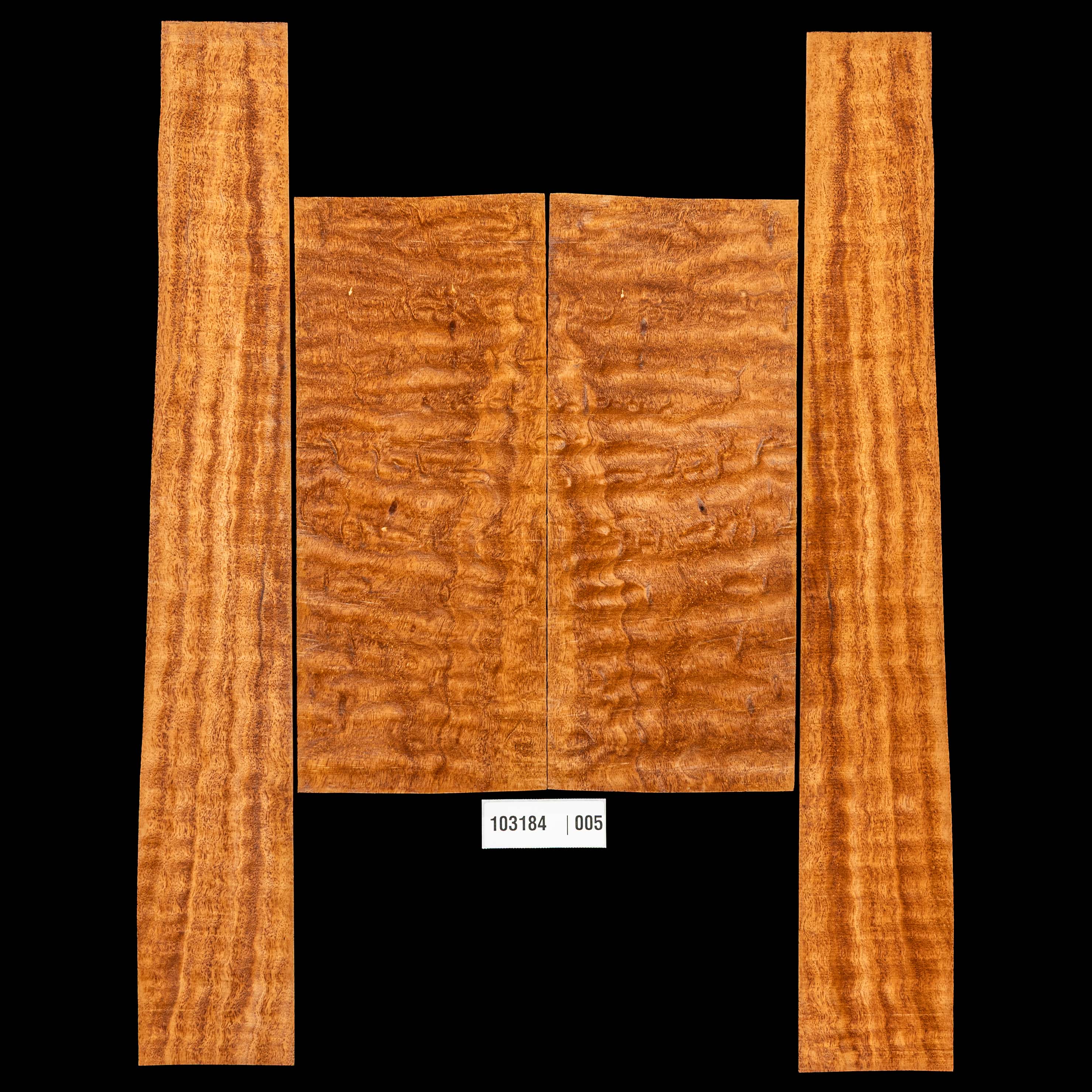The Tree Quilted Honduran Mahogany Back + Side Set, Premium Reserve - 005