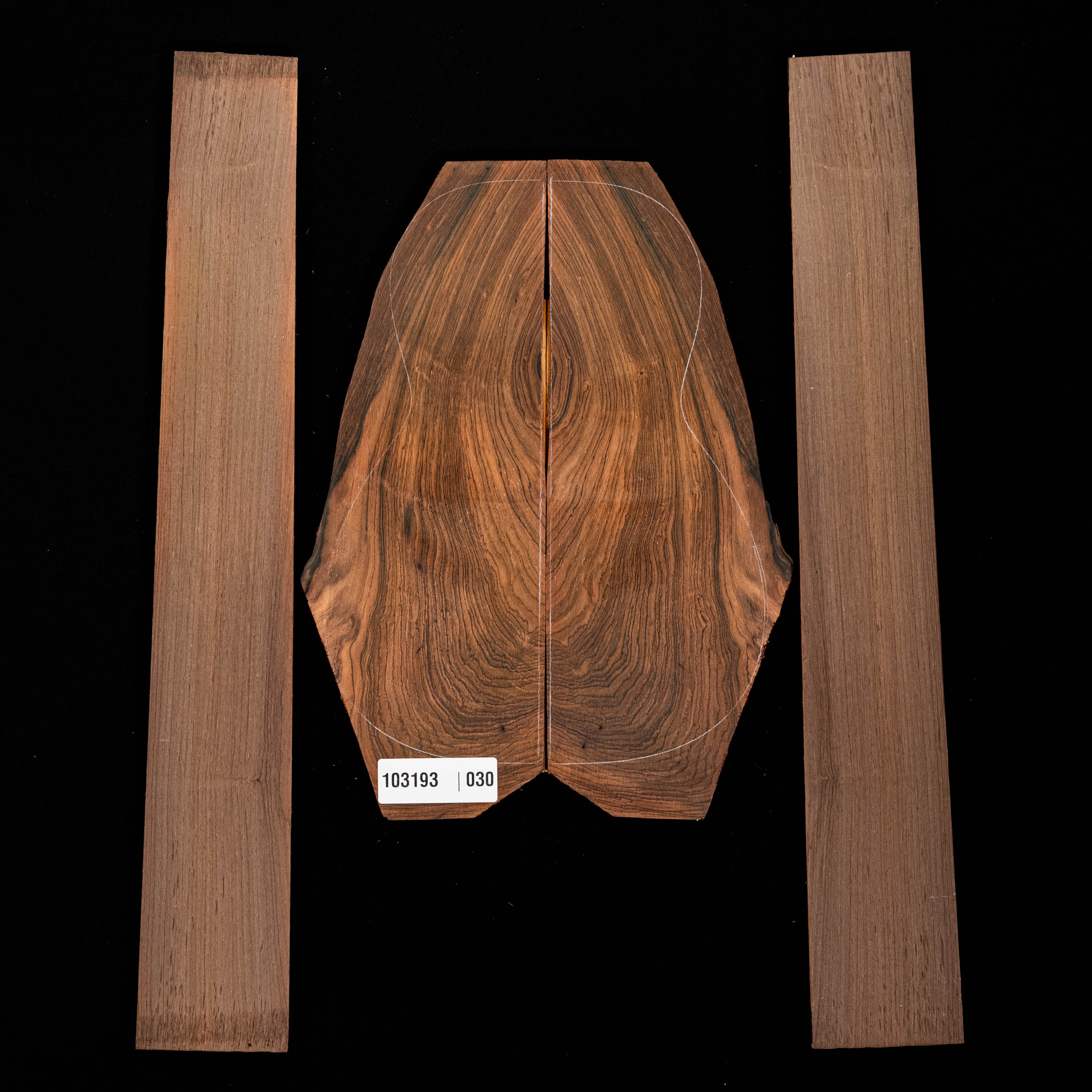 Brazilian Rosewood Back + Side Set - 030