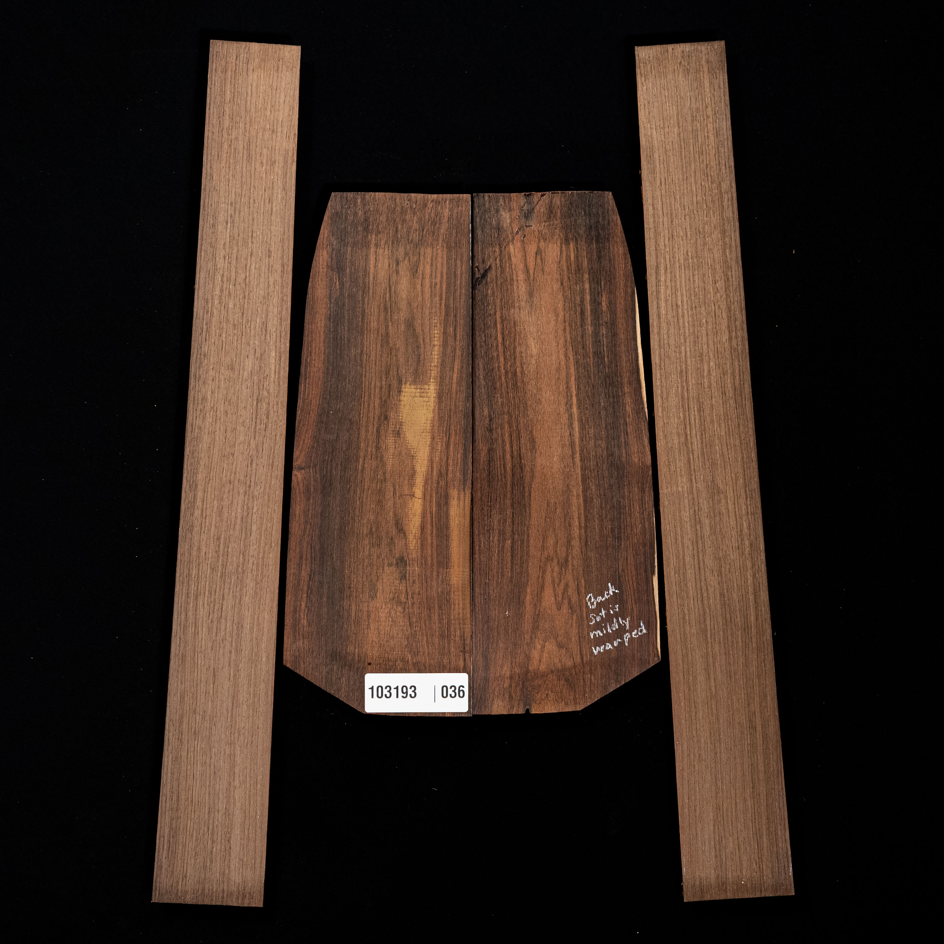 Brazilian Rosewood Back + Side Set - 036