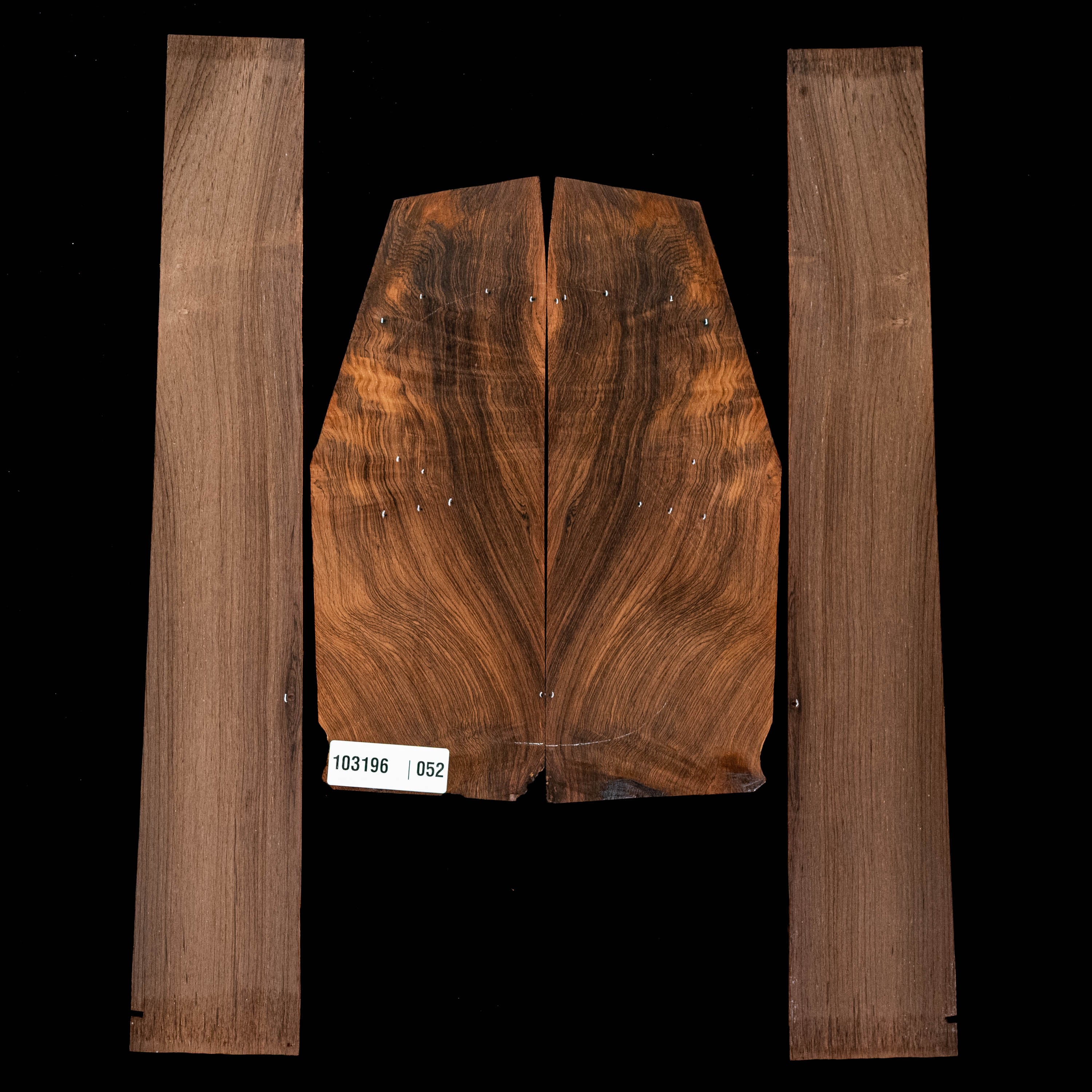 Brazilian Rosewood Back + Side Set - 052