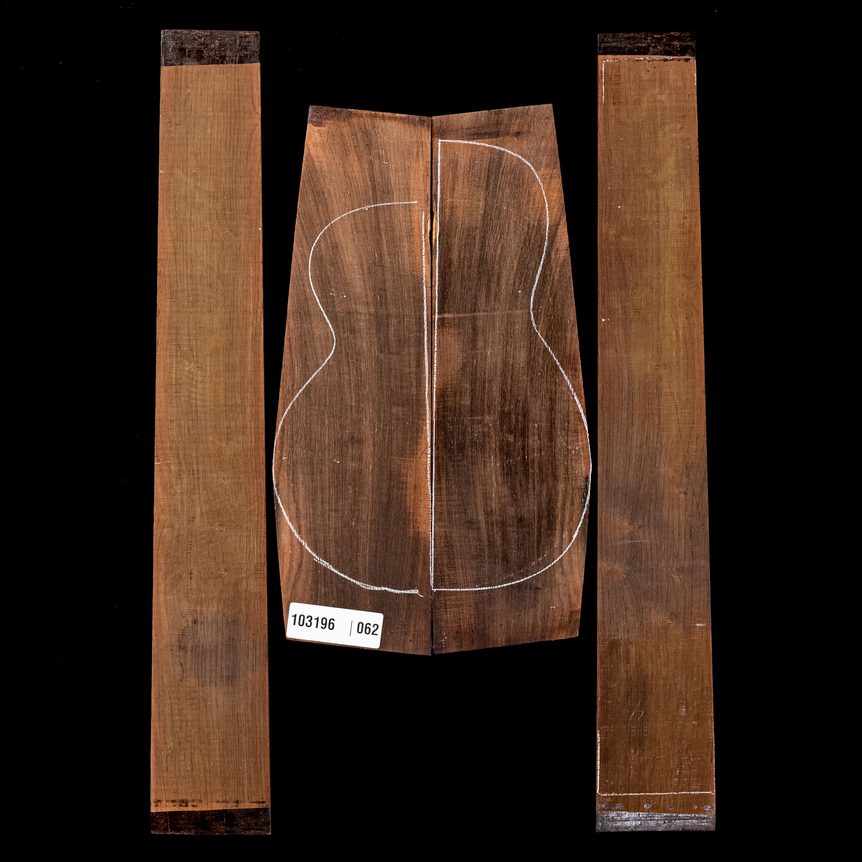 Brazilian Rosewood Back + Side Set - 062