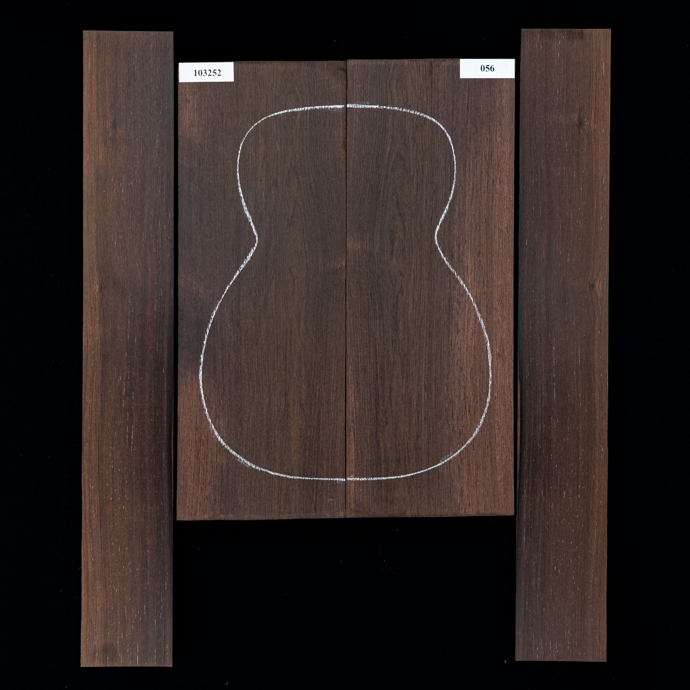 Madagascar Rosewood Back + Side Set - 056 - StewMac