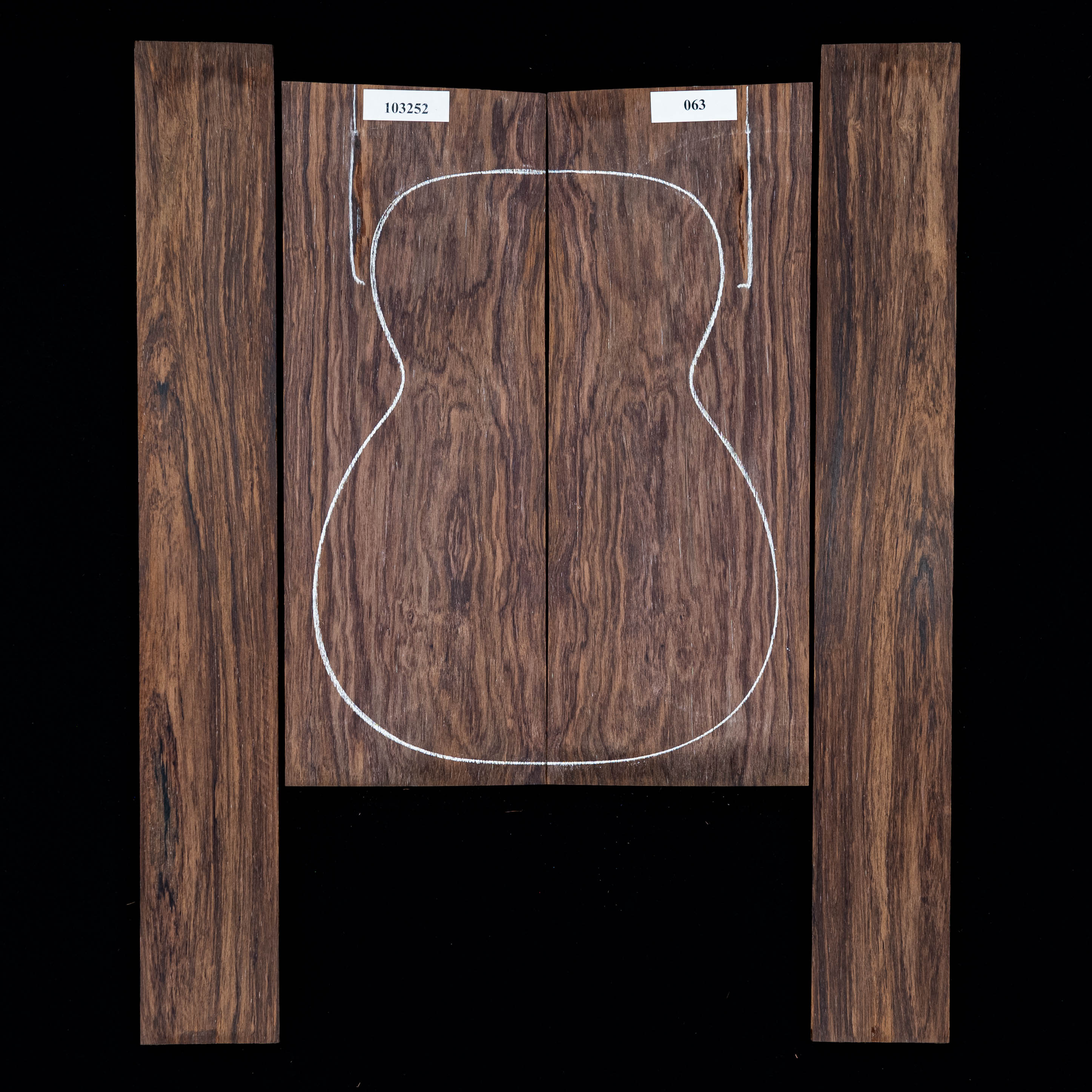 Madagascar Rosewood Back + Side Set - 063 - StewMac