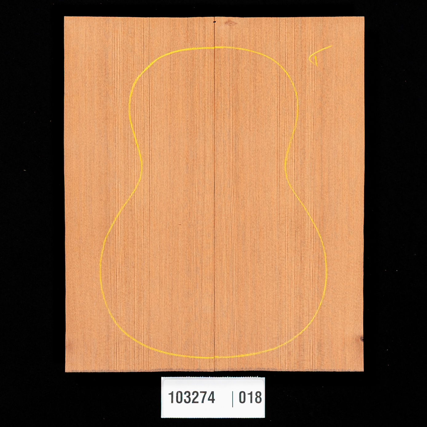 Lost Tunnel Redwood Soundboard for Tenor Ukulele - 018