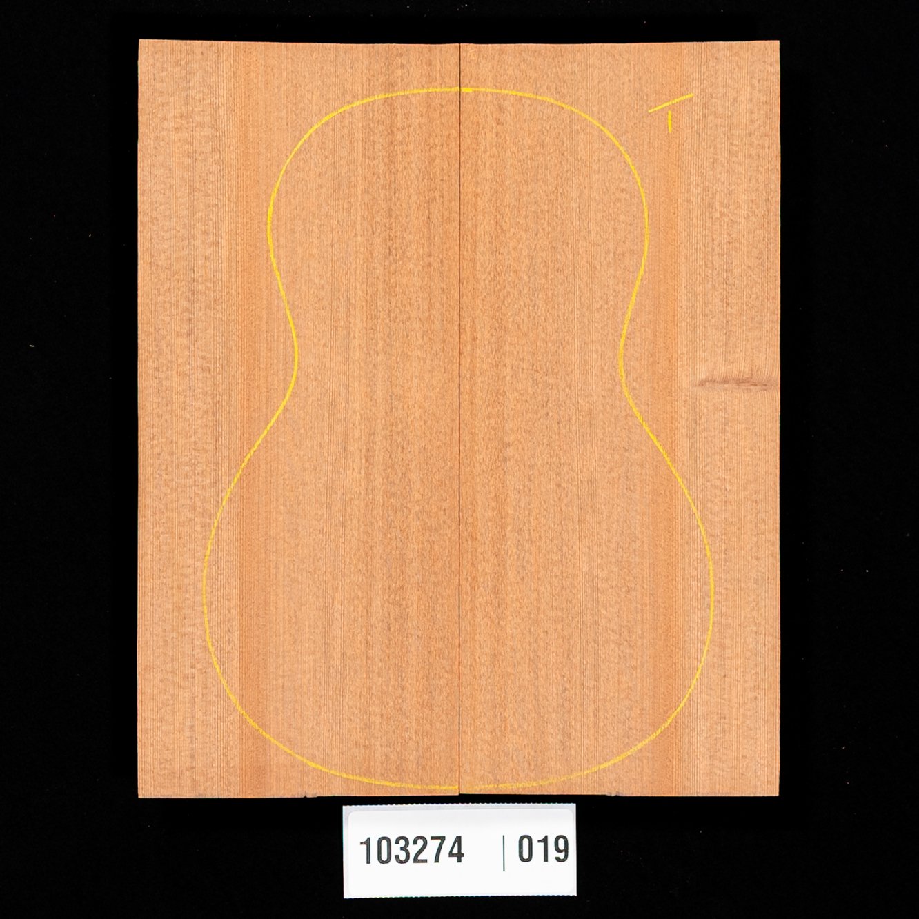 Lost Tunnel Redwood Soundboard for Tenor Ukulele - 019
