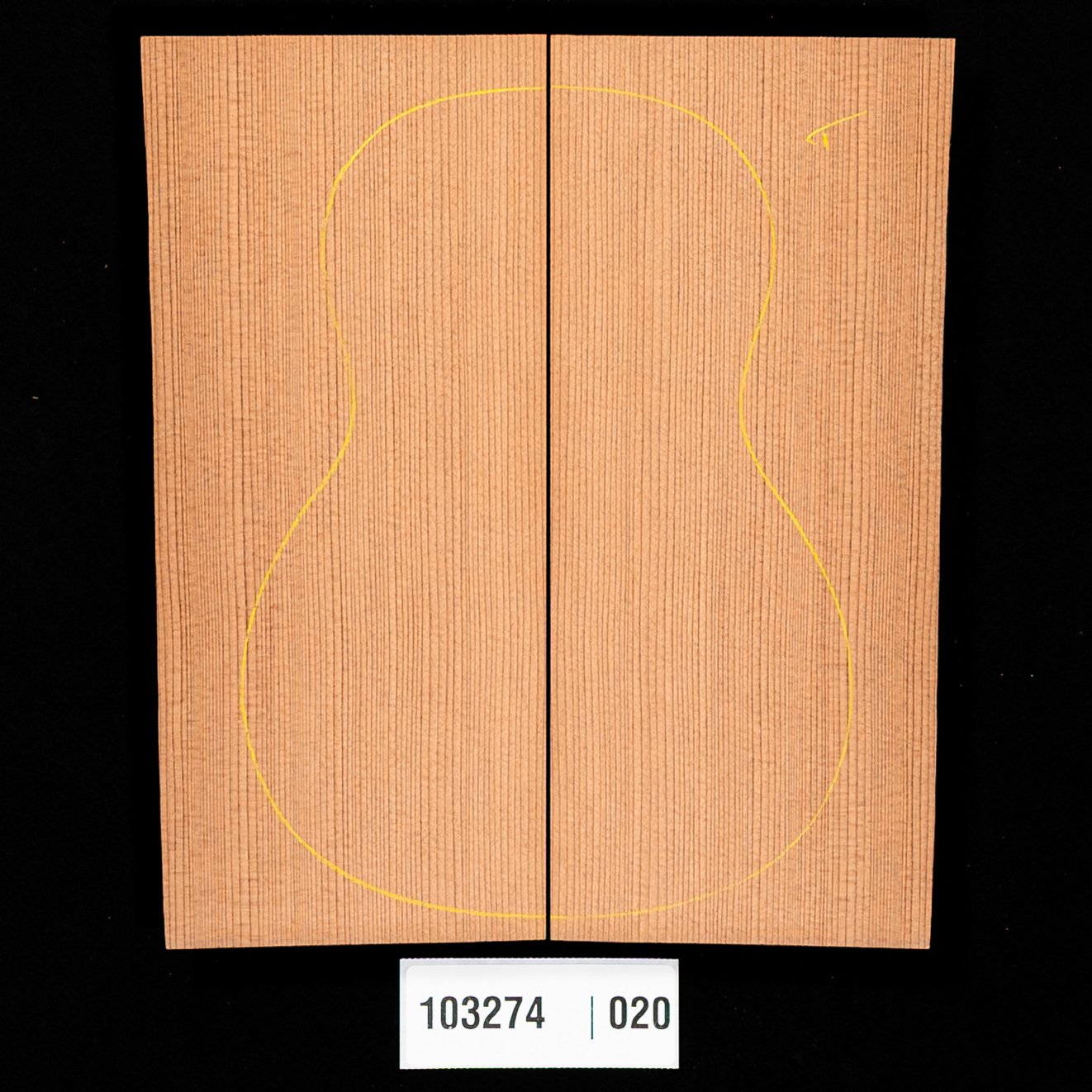 Lost Tunnel Redwood Soundboard for Tenor Ukulele - 020