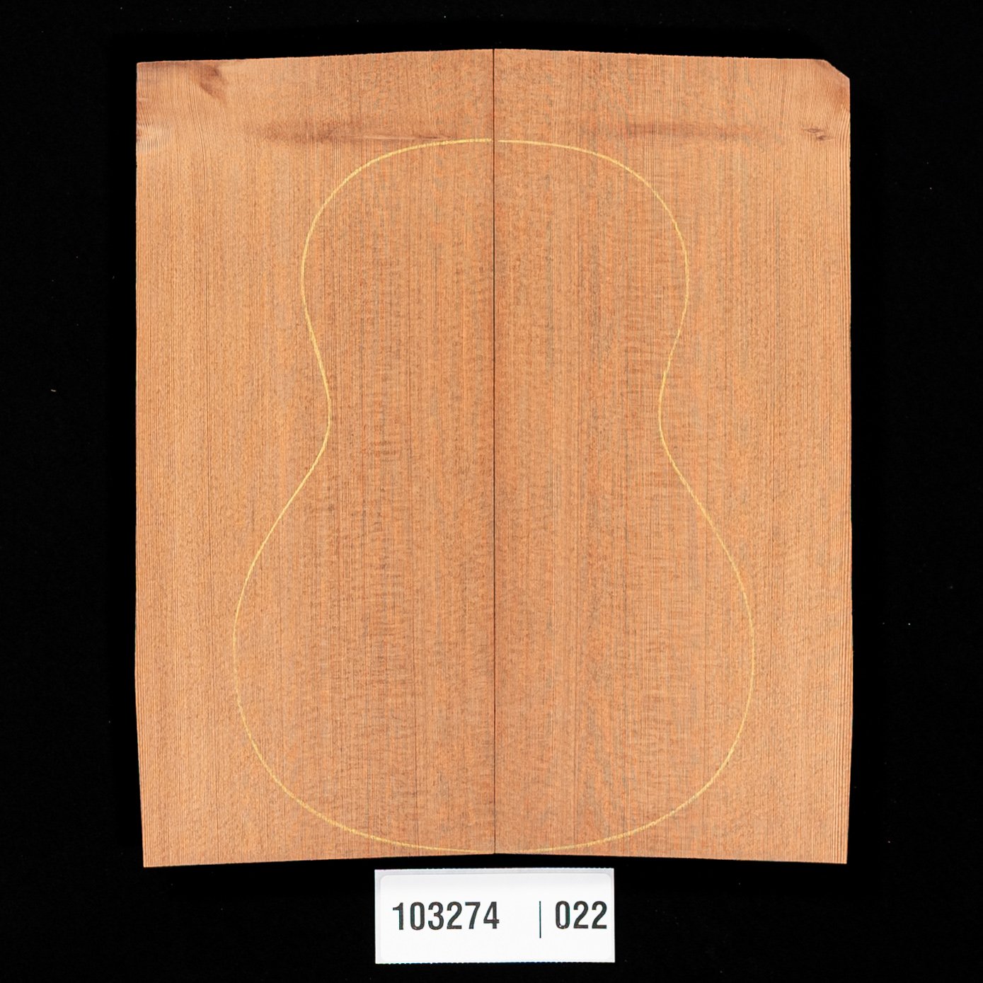 Lost Tunnel Redwood Soundboard for Tenor Ukulele - 022