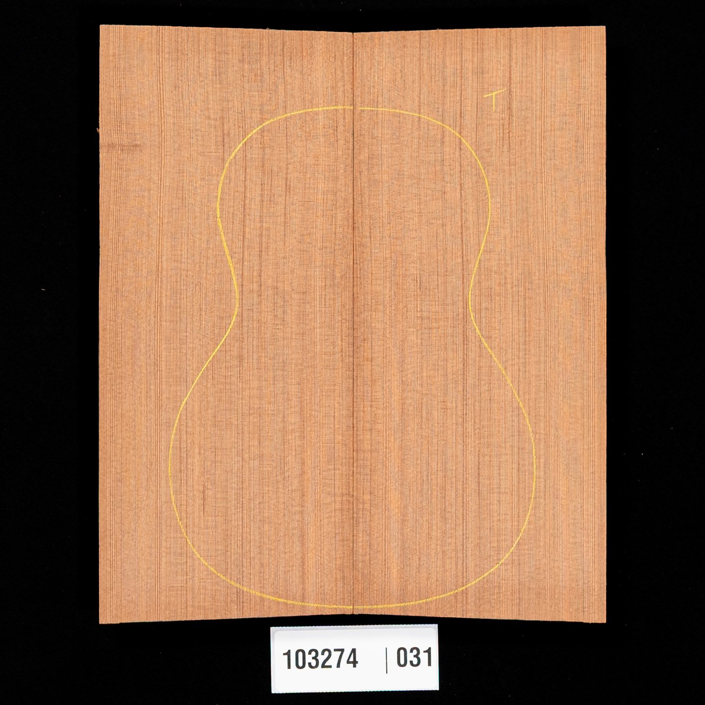 Lost Tunnel Redwood Soundboard for Tenor Ukulele - 031