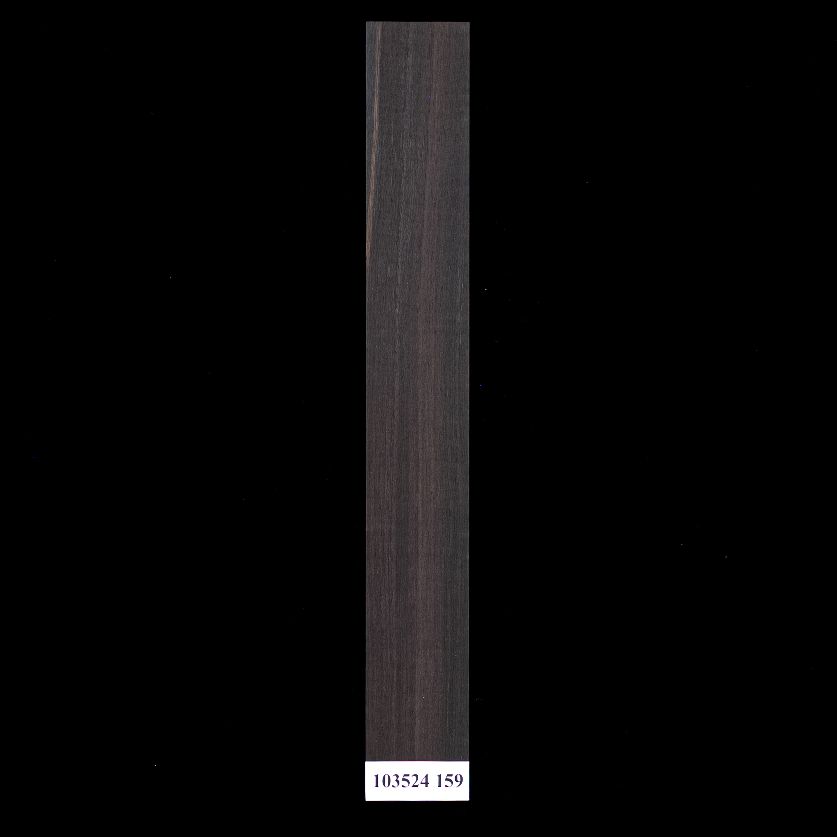StewMac Ebony Board StewMac Unslotted Guitar Fingerboard - Striped