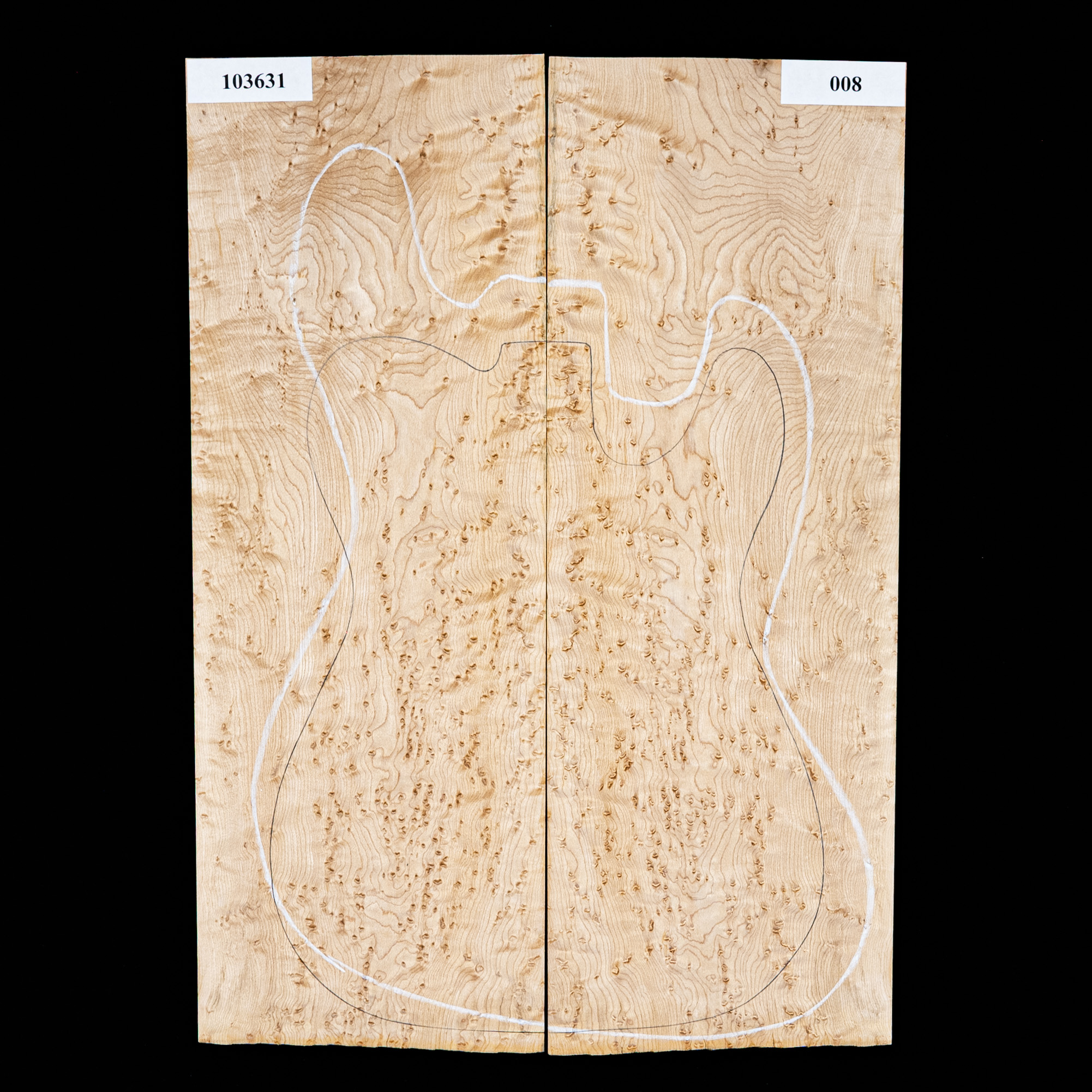 Birdseye Maple Drop Top - 008