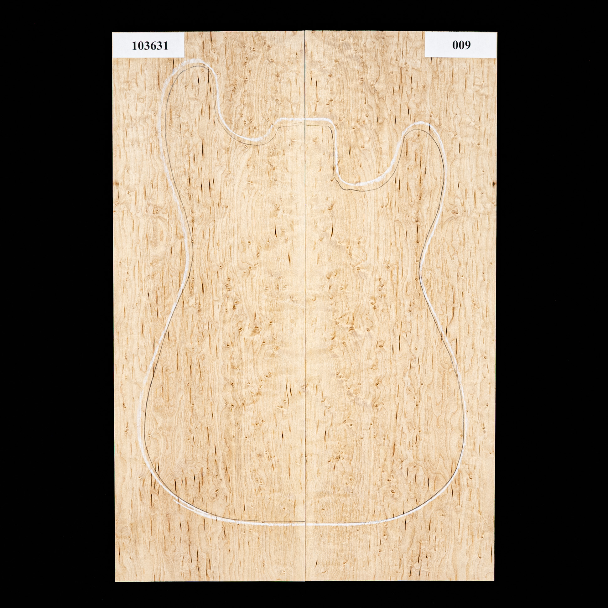 Birdseye Maple Drop Top - 009