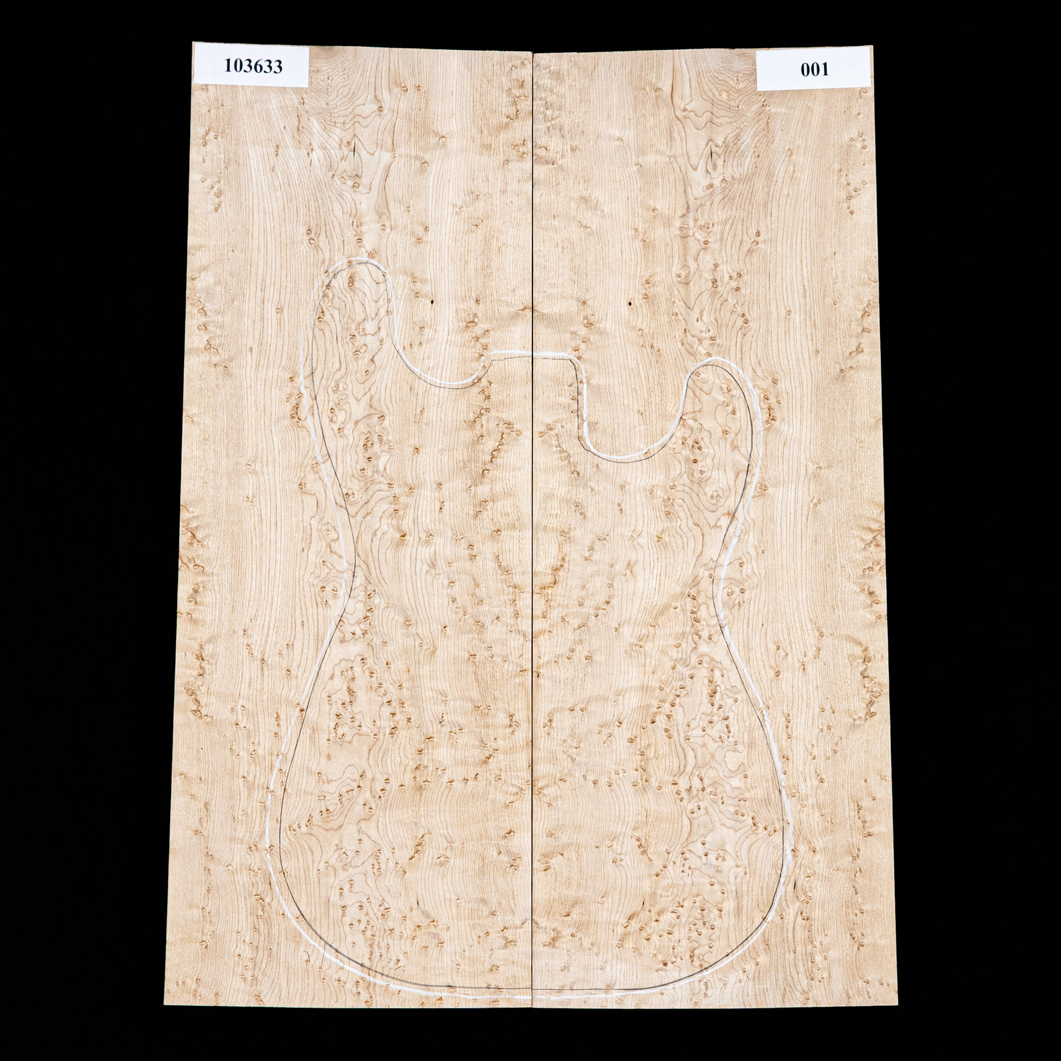 Birdseye Maple Drop Top - 001