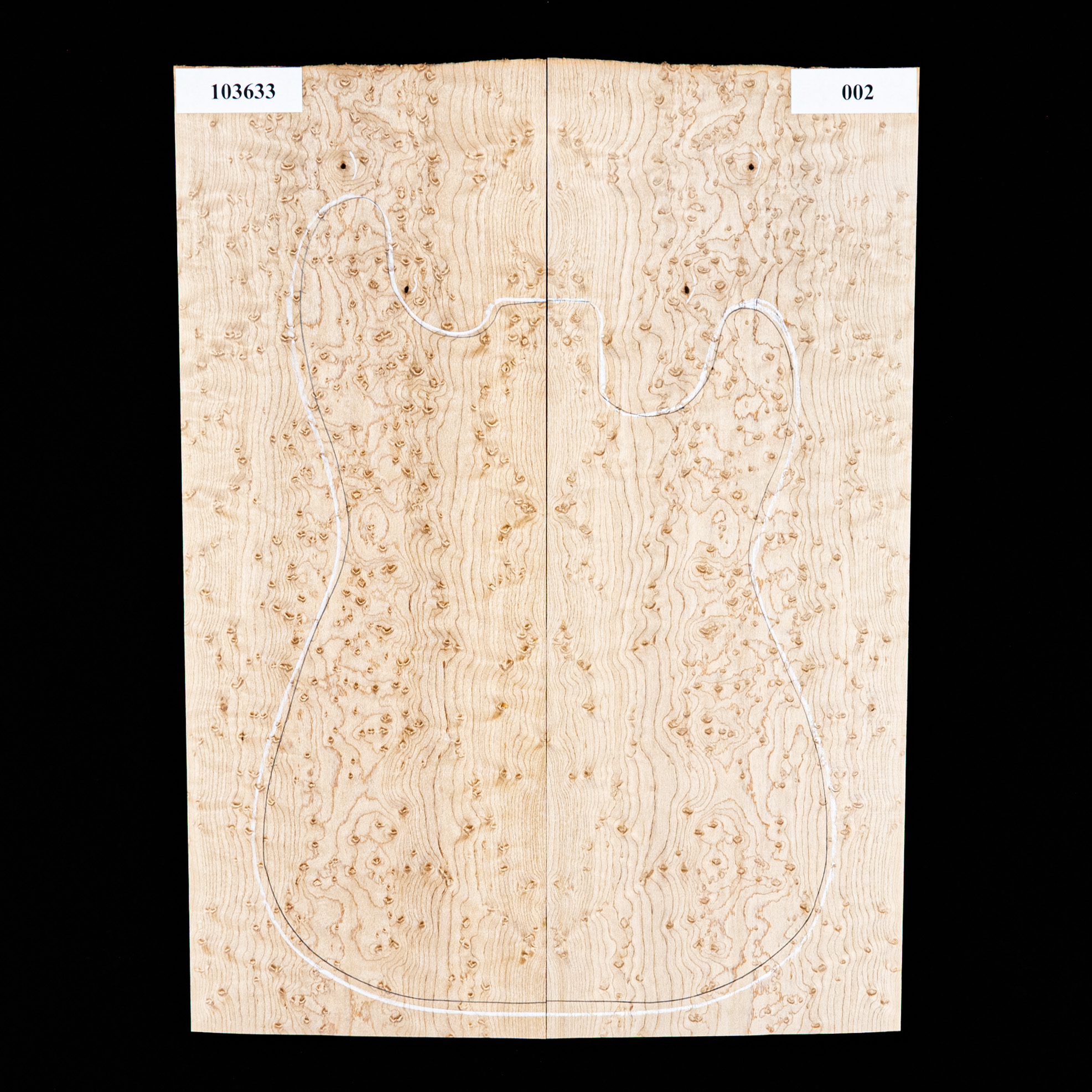Birdseye Maple Drop Top - 002