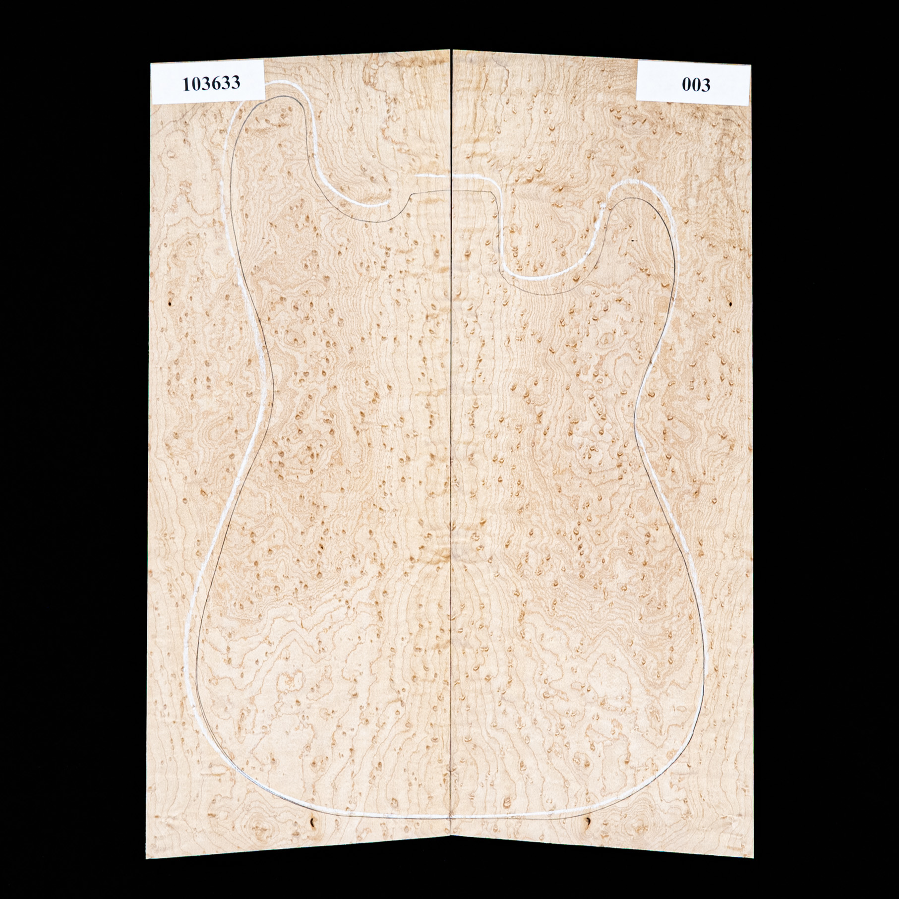 Birdseye Maple Drop Top - 003