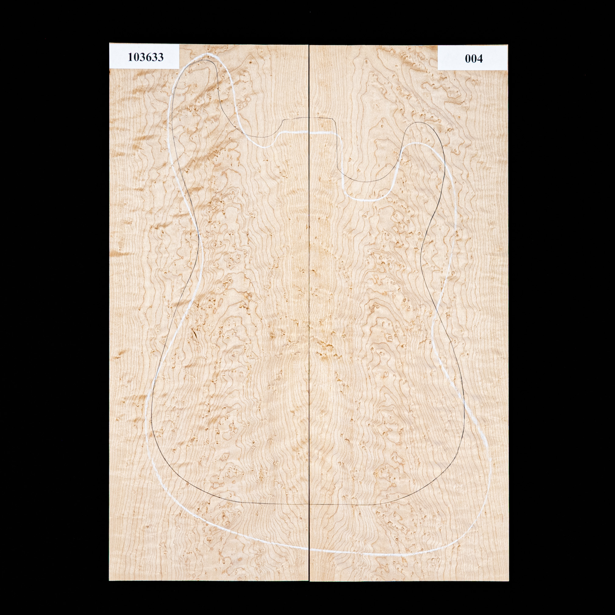 Birdseye Maple Drop Top - 004